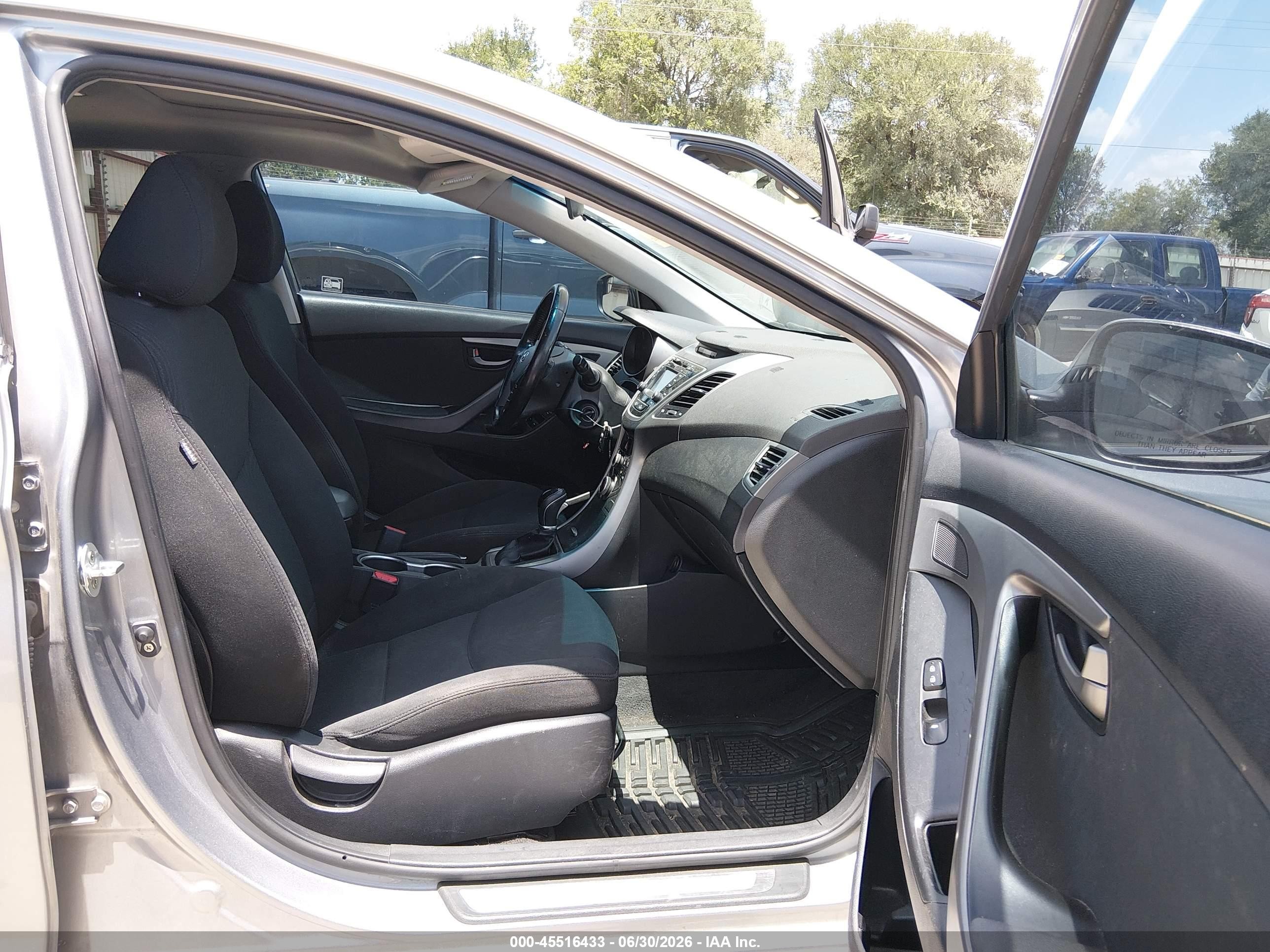 2015 Hyundai Elantra Se Silver vin: KMHDH4AE5FU304577