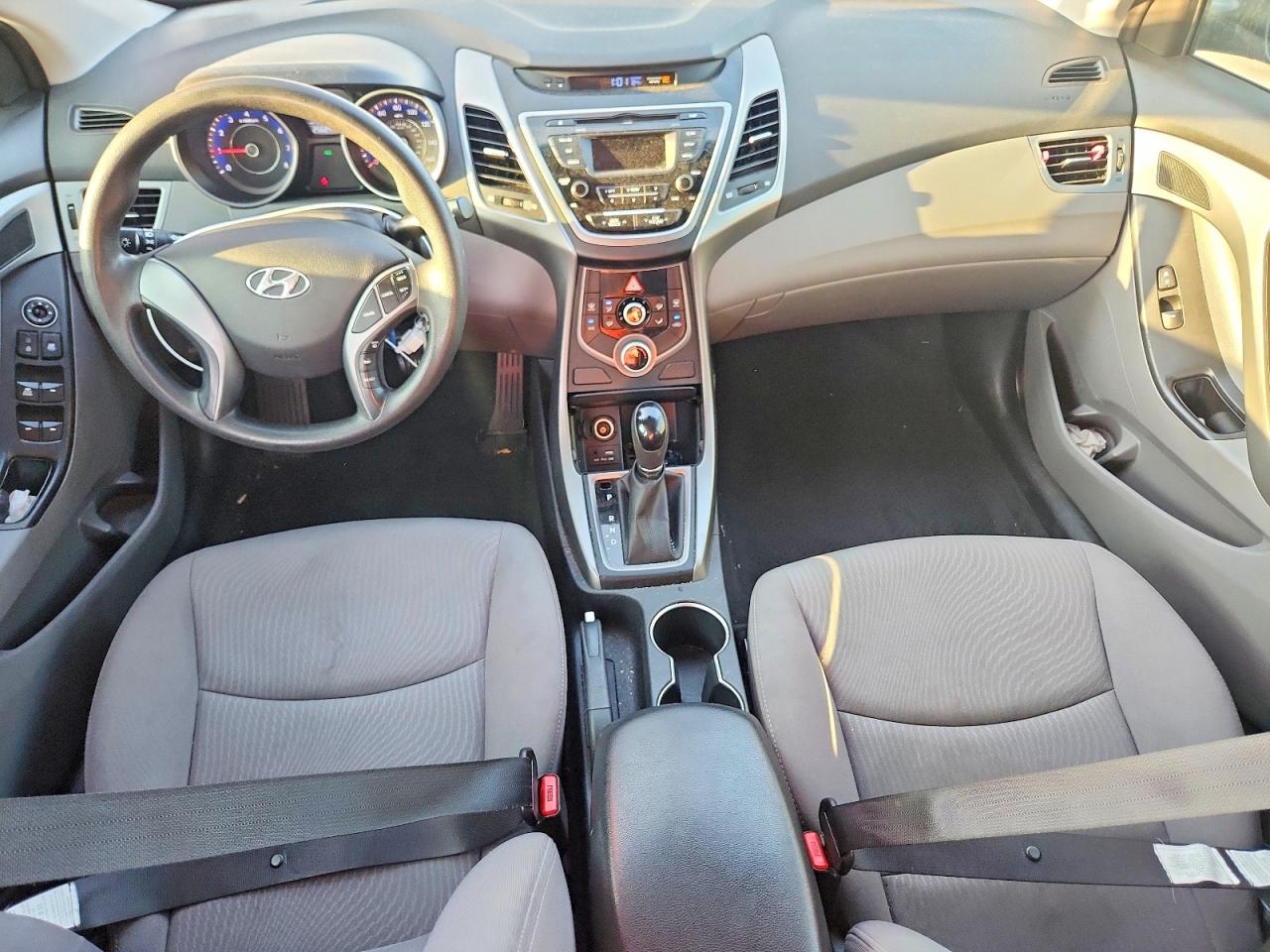 2015 Hyundai Elantra Se Gray vin: KMHDH4AE5FU326000