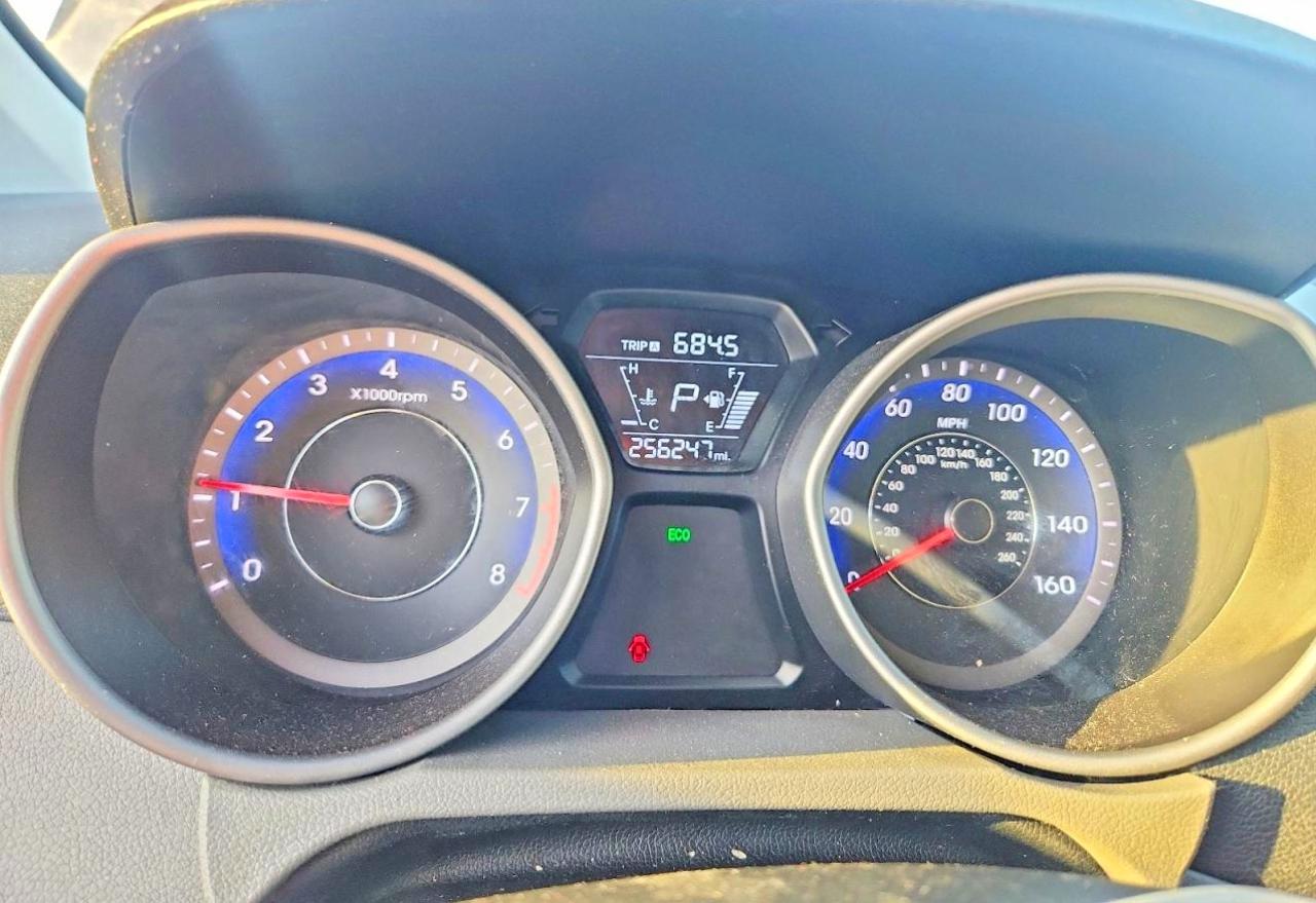 2015 Hyundai Elantra Se Gray vin: KMHDH4AE5FU326000