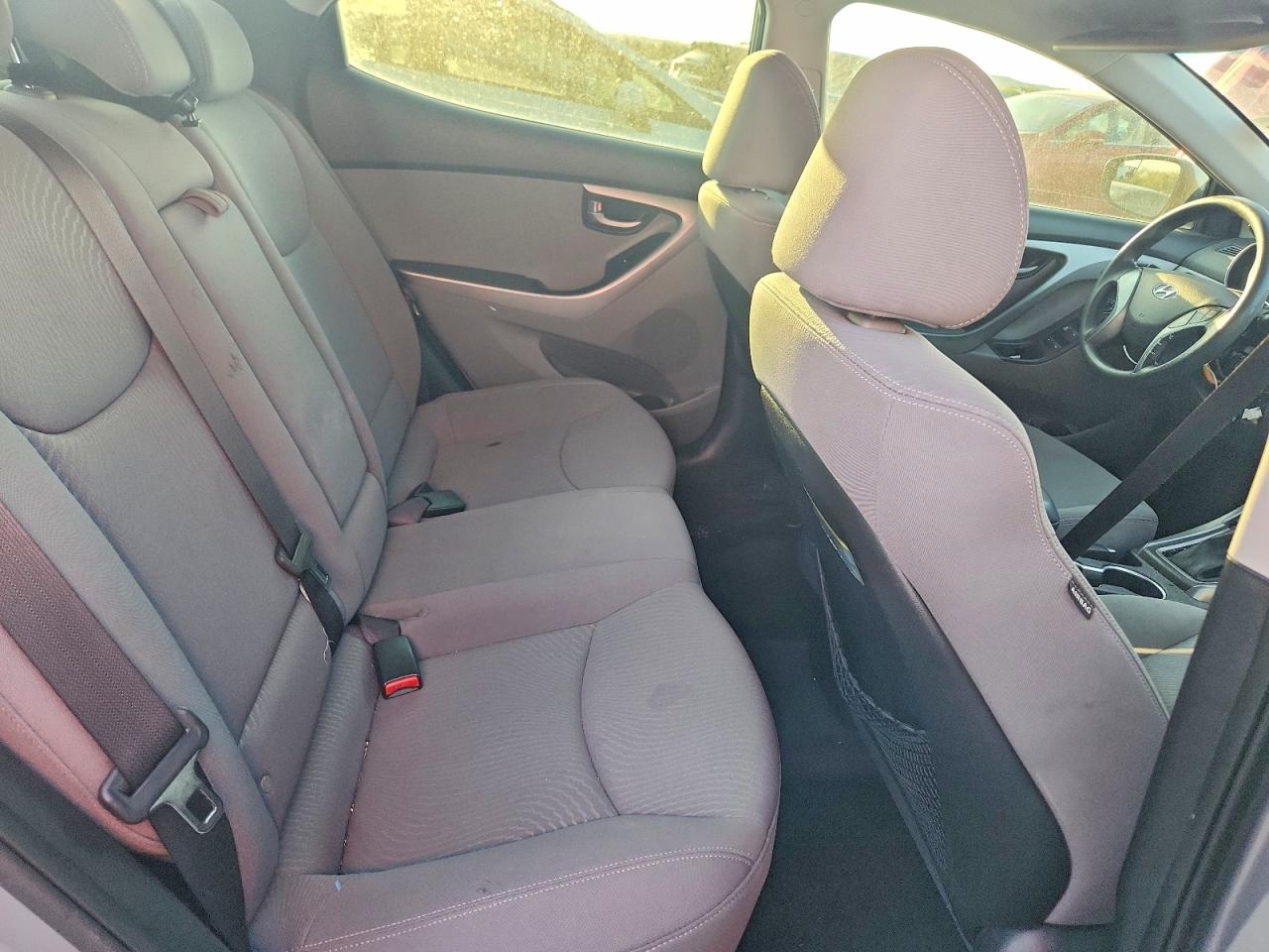 2015 Hyundai Elantra Se Gray vin: KMHDH4AE5FU326000