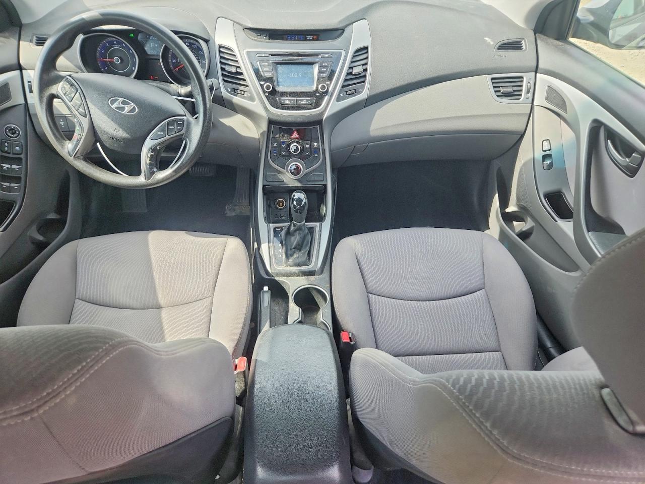 2015 Hyundai Elantra Se Gray vin: KMHDH4AE5FU329673