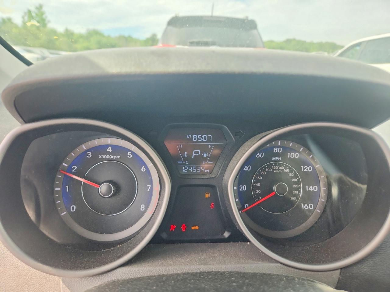 2015 Hyundai Elantra Se Gray vin: KMHDH4AE5FU329673
