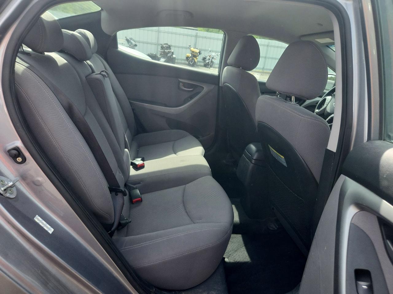 2015 Hyundai Elantra Se Gray vin: KMHDH4AE5FU329673