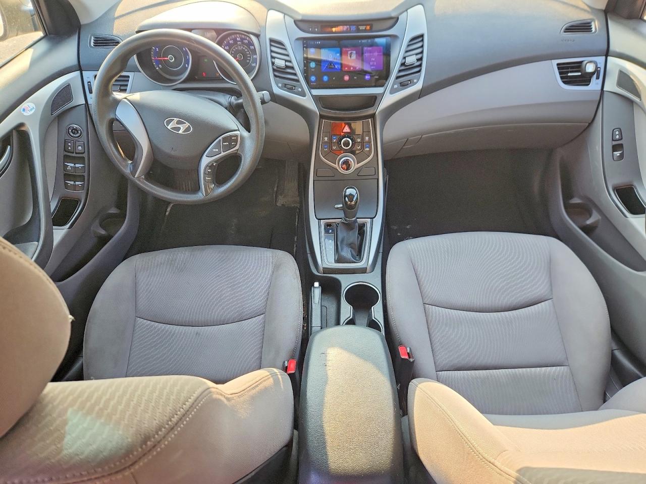 2015 Hyundai Elantra Se Silver vin: KMHDH4AE5FU342147