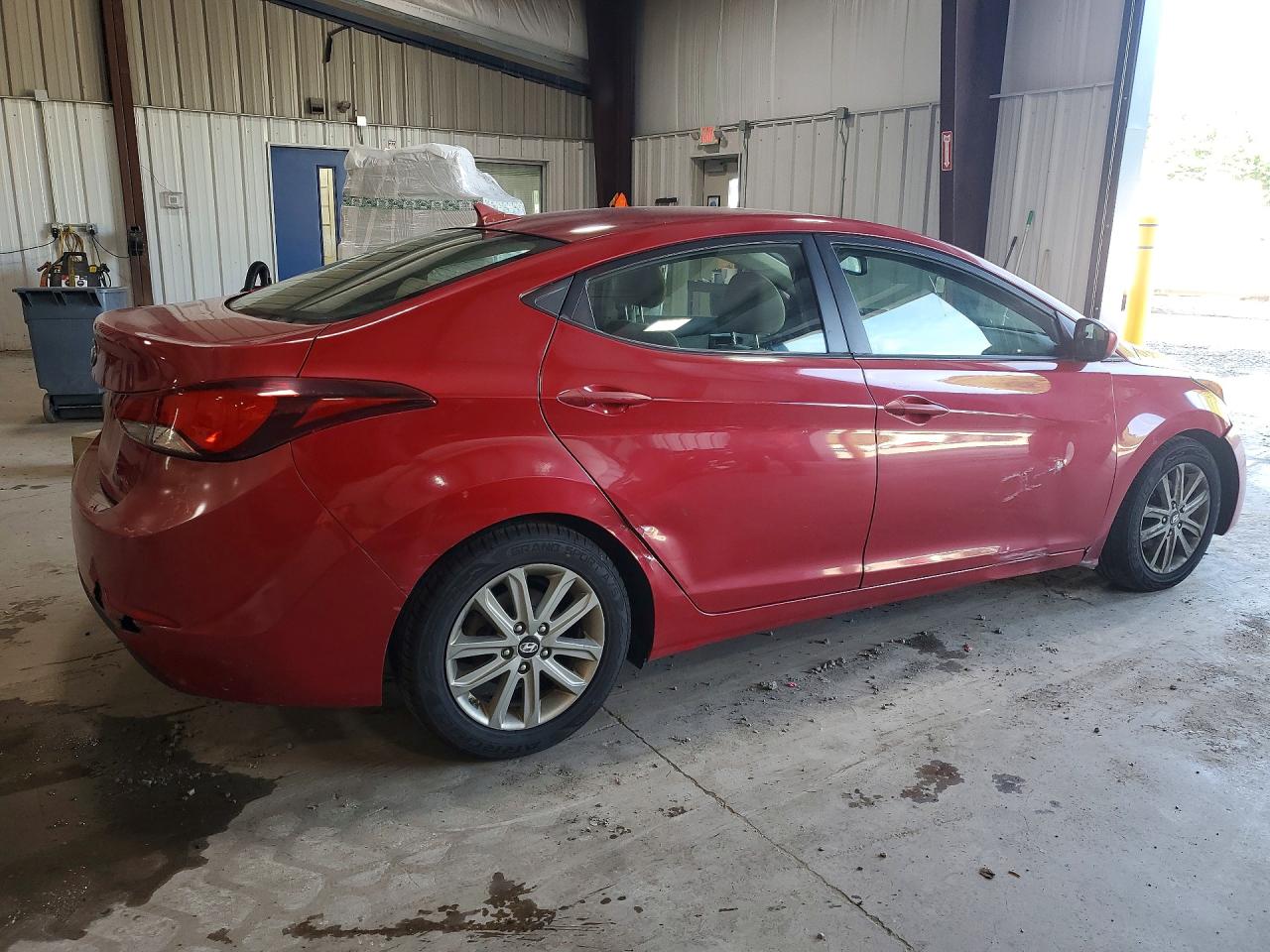 2015 Hyundai Elantra Se Red vin: KMHDH4AE5FU350720