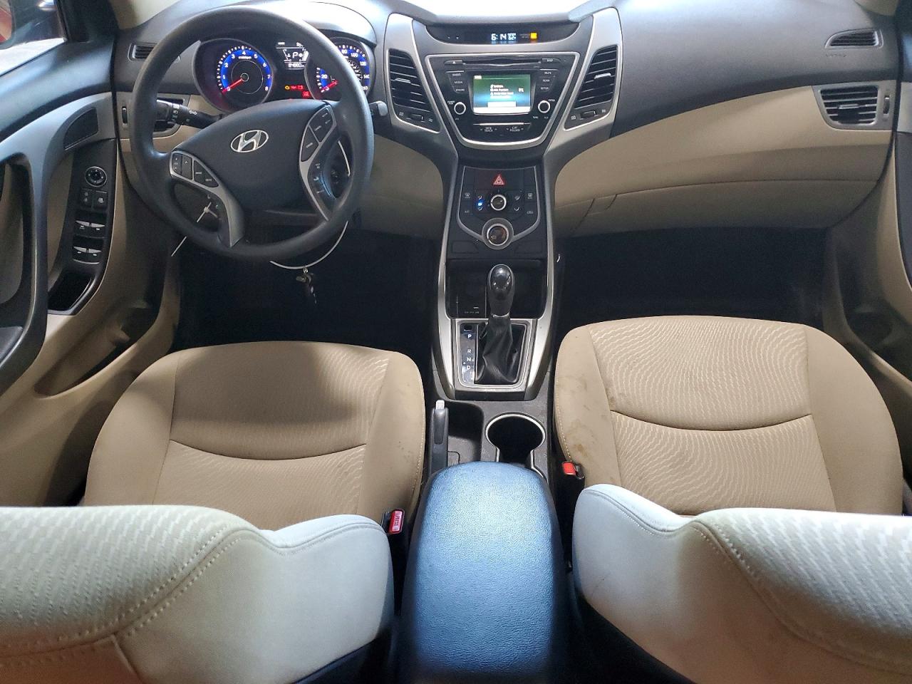 2015 Hyundai Elantra Se Red vin: KMHDH4AE5FU350720