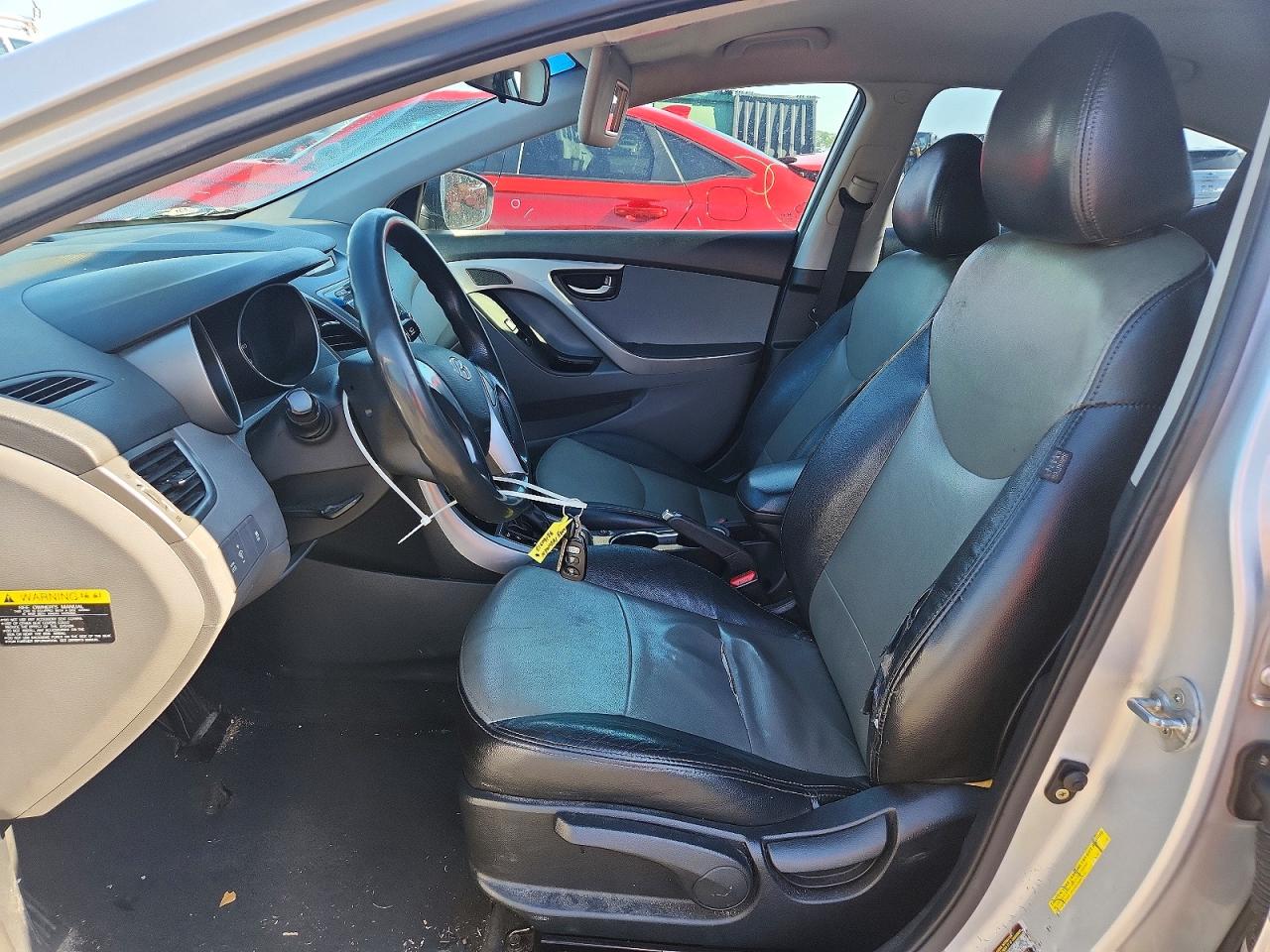 2015 Hyundai Elantra Se Silver vin: KMHDH4AE5FU378761