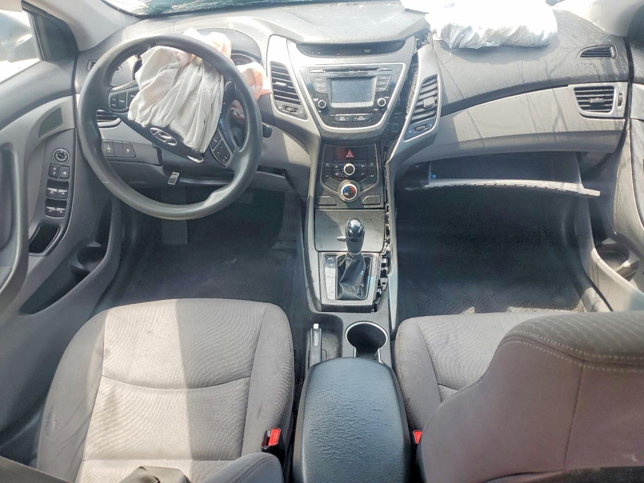 2015 Hyundai Elantra Se Black vin: KMHDH4AE5FU379554