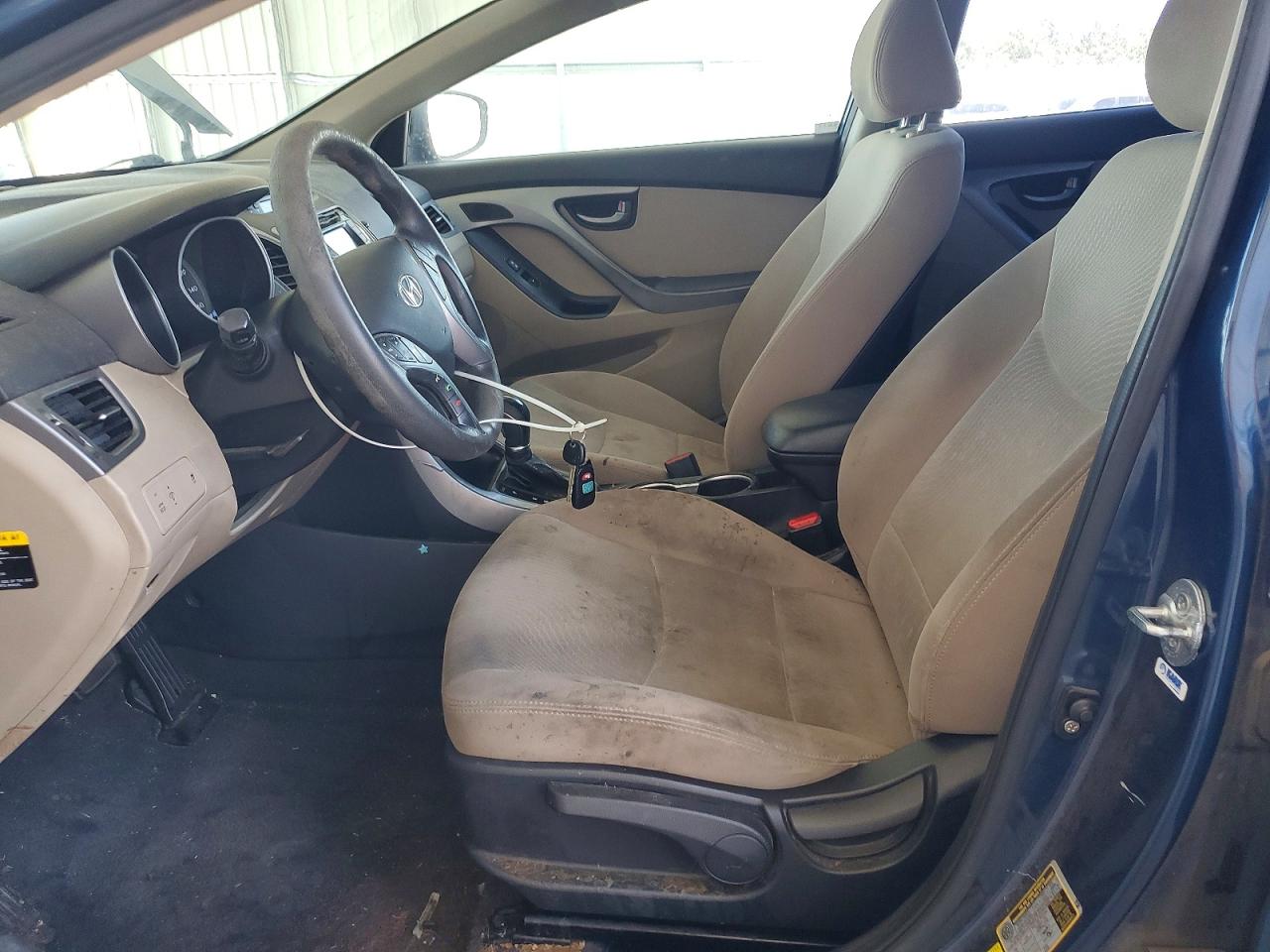 2015 Hyundai Elantra Se Blue vin: KMHDH4AE5FU382244