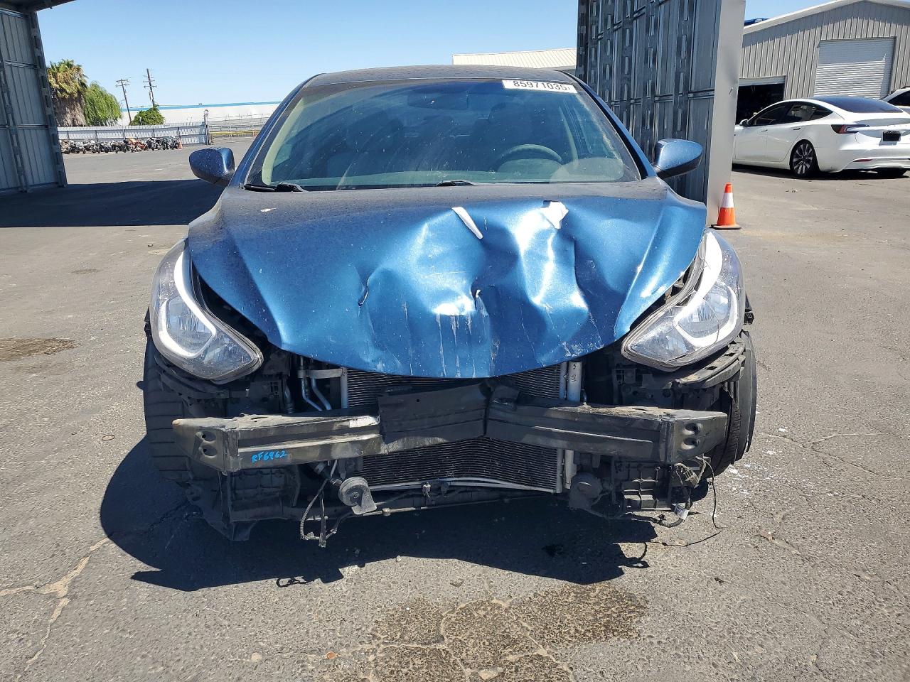 2015 Hyundai Elantra Se Blue vin: KMHDH4AE5FU382244
