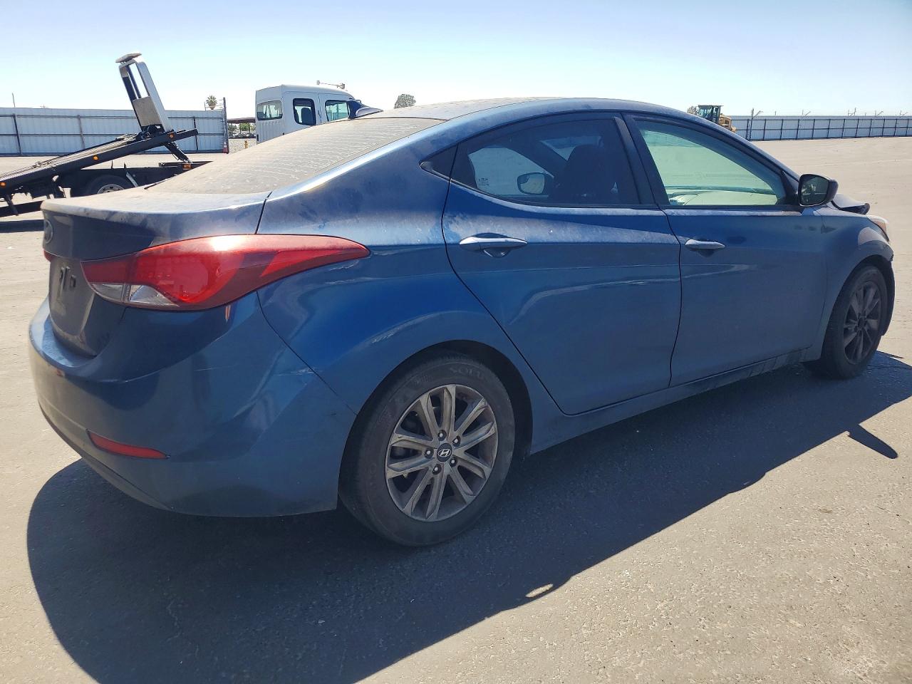 2015 Hyundai Elantra Se Blue vin: KMHDH4AE5FU382244