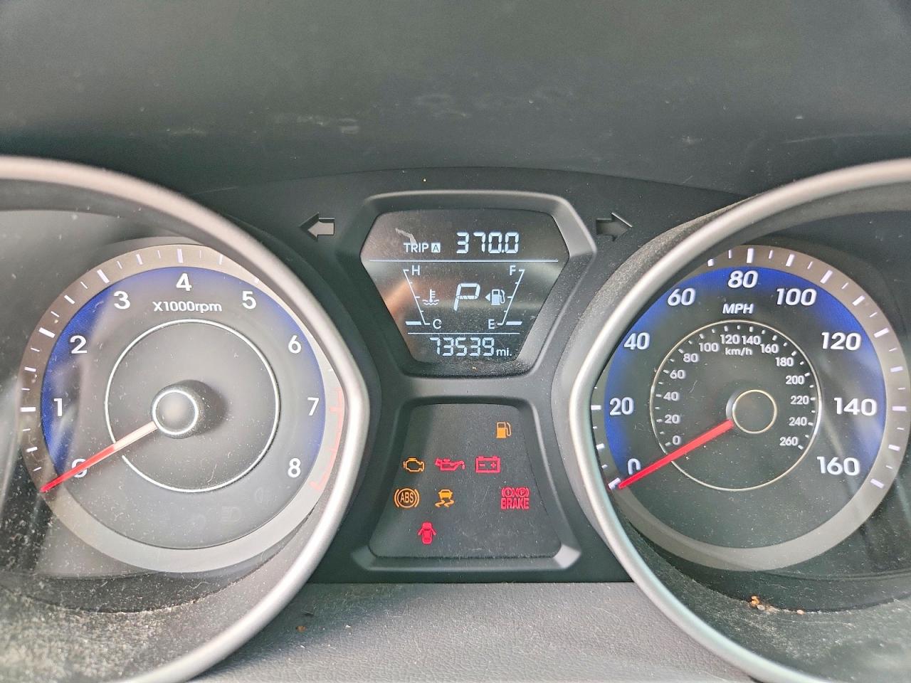 2015 Hyundai Elantra Se Black vin: KMHDH4AE5FU420894
