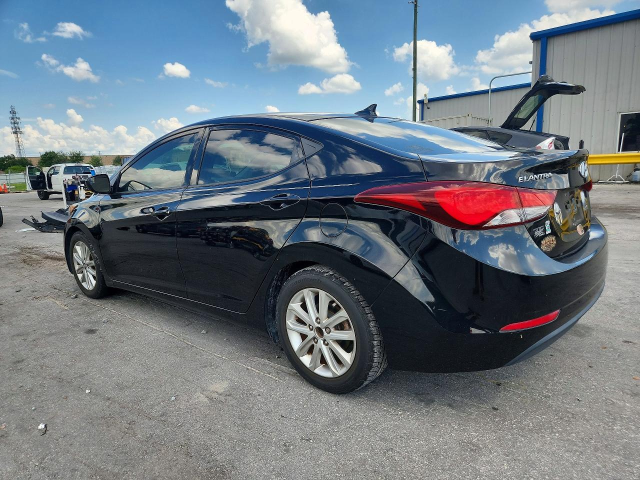 2015 Hyundai Elantra Se Black vin: KMHDH4AE5FU420894