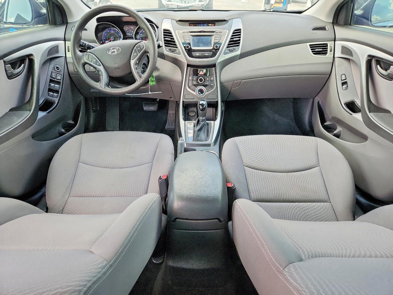 2015 Hyundai Elantra Se Black vin: KMHDH4AE5FU420894