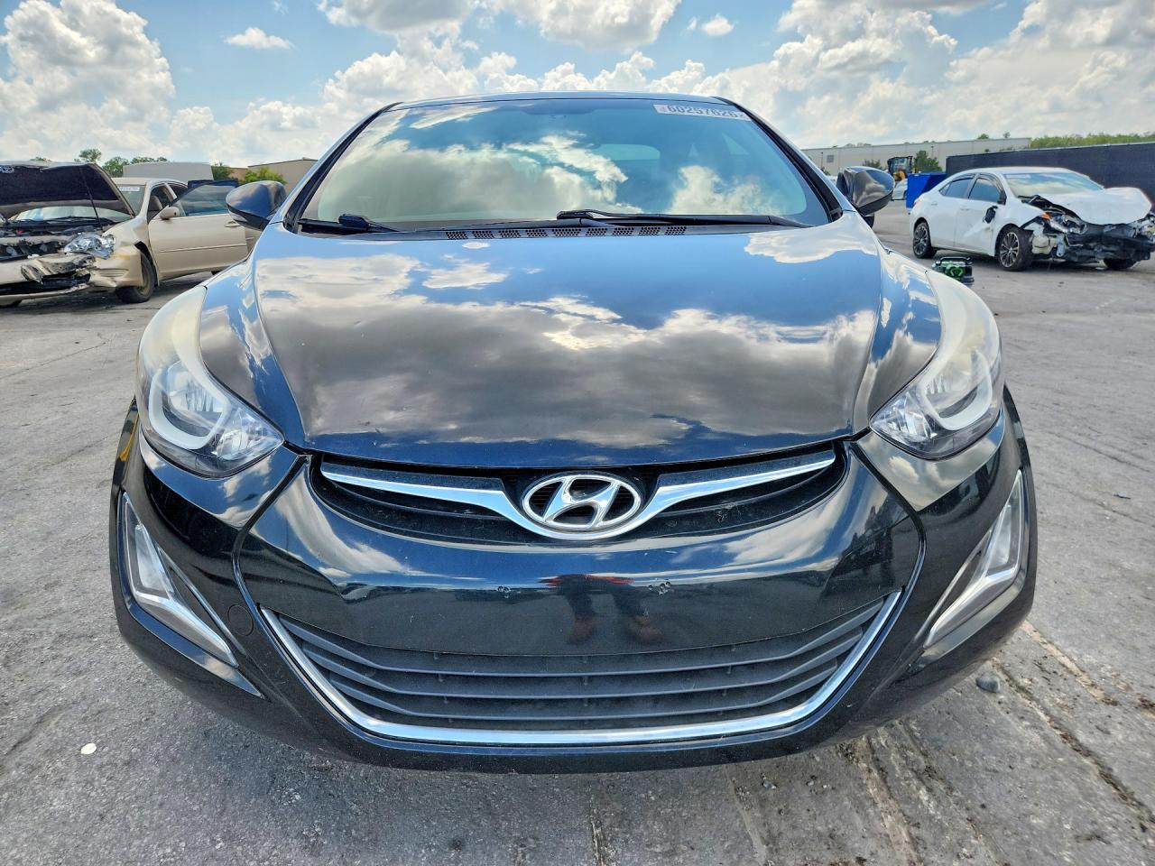 2015 Hyundai Elantra Se Black vin: KMHDH4AE5FU420894