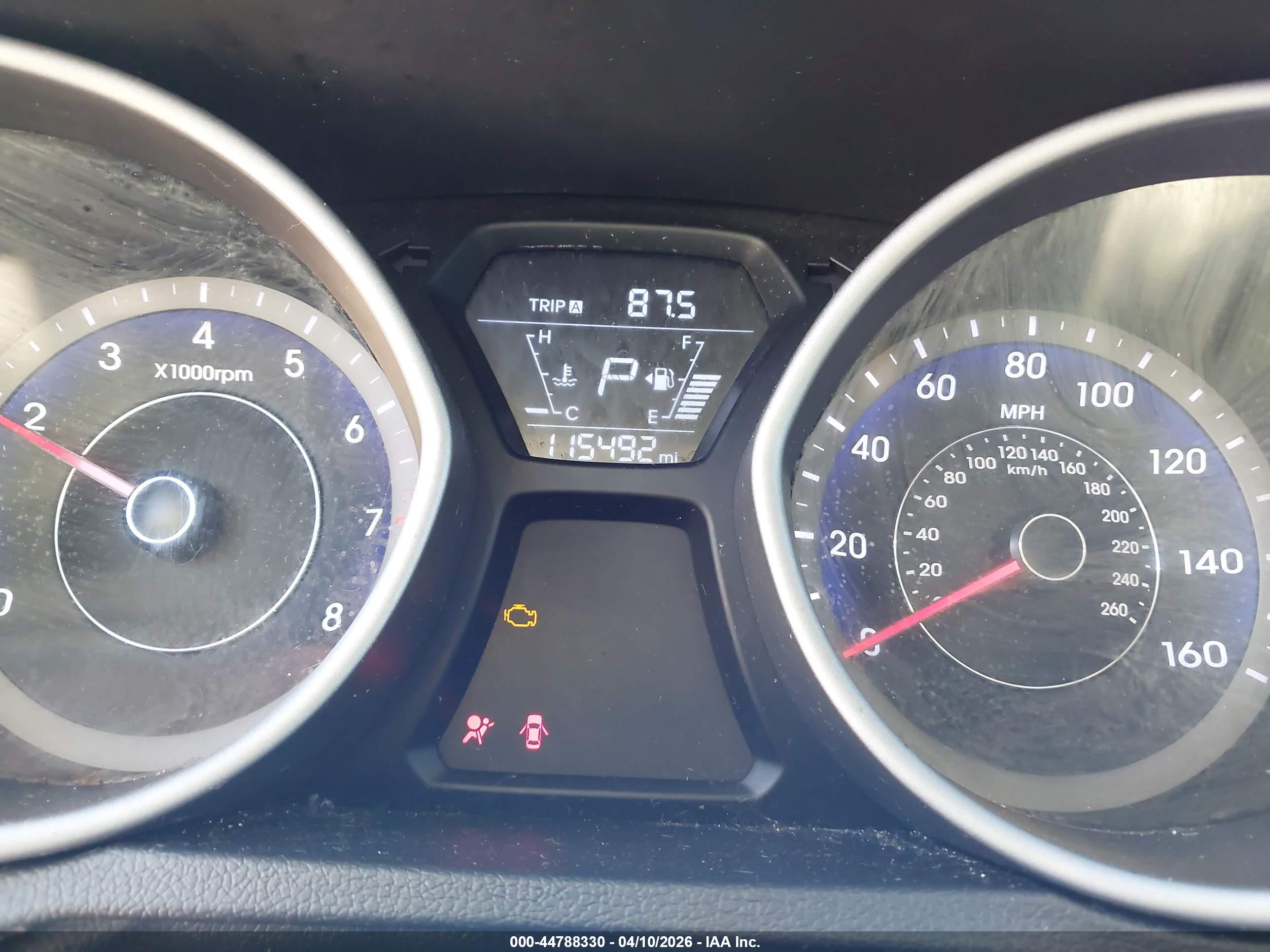 2015 Hyundai Elantra Se Silver vin: KMHDH4AE5FU438201