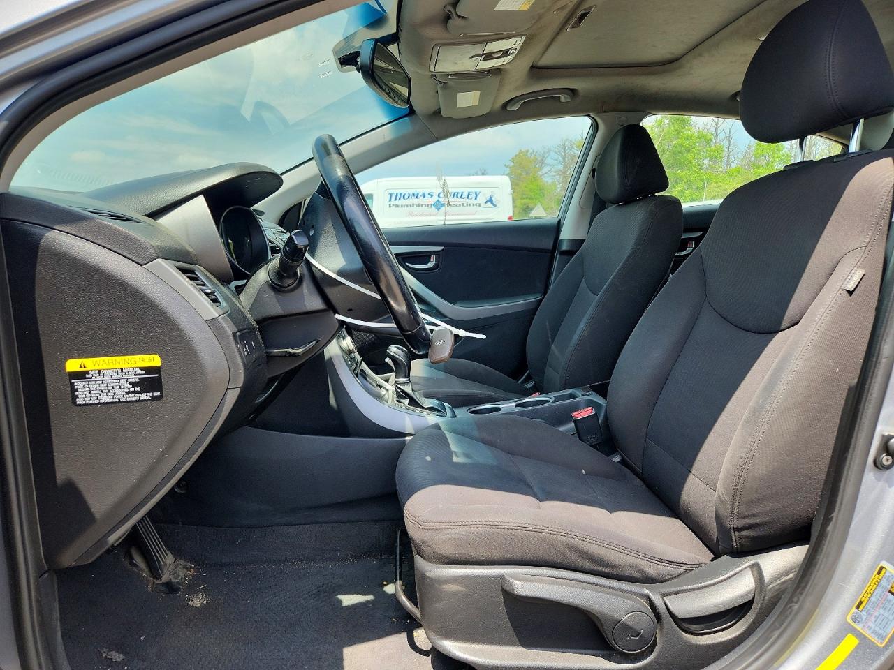 2016 Hyundai Elantra Value Edition Silver vin: KMHDH4AE5GU504960