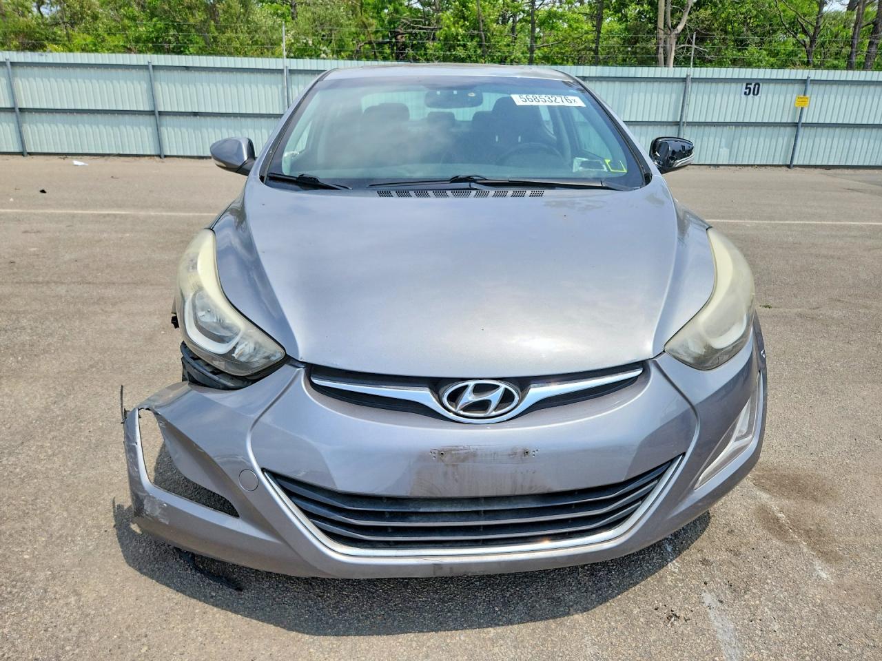 2016 Hyundai Elantra Value Edition Silver vin: KMHDH4AE5GU504960