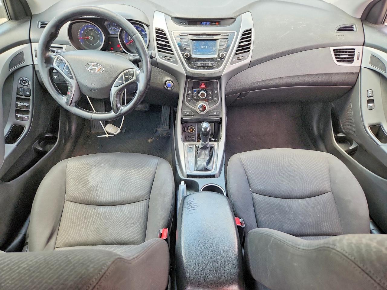 2016 Hyundai Elantra Value Edition Silver vin: KMHDH4AE5GU504960
