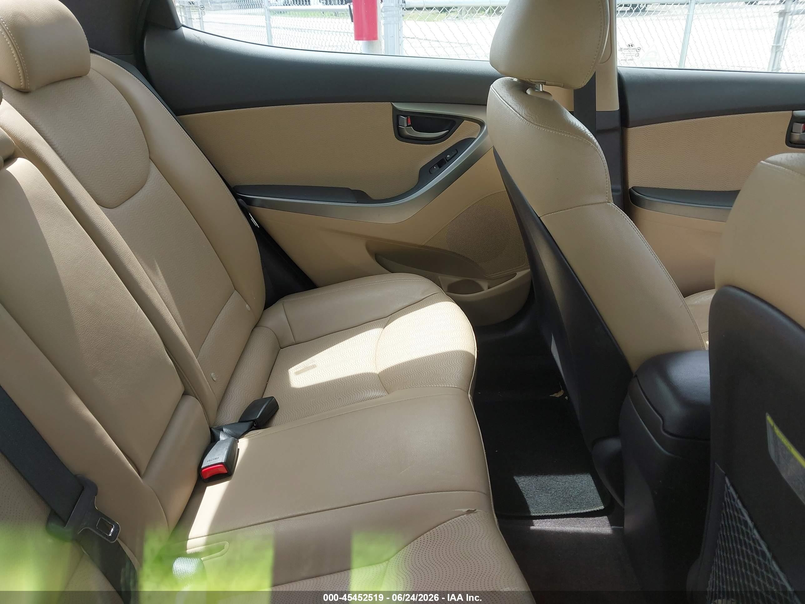 2011 Hyundai Elantra Limited (ulsan Plant) Blue vin: KMHDH4AE6BU098664