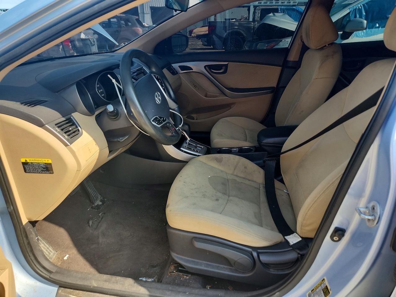 2011 Hyundai Elantra Gls Blue vin: KMHDH4AE6BU106181
