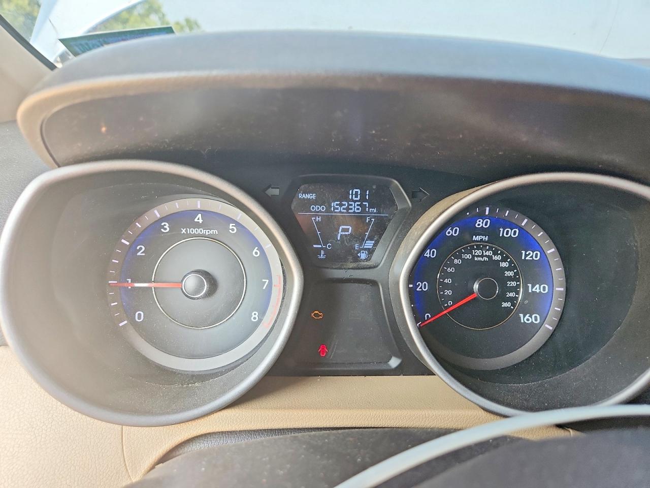 2011 Hyundai Elantra Gls Blue vin: KMHDH4AE6BU106181