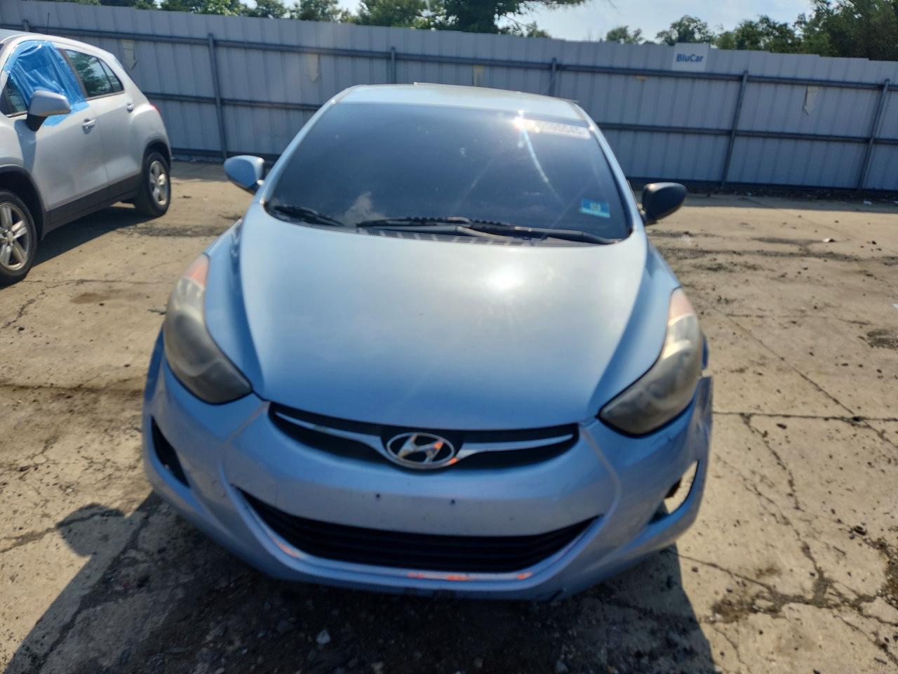 2011 Hyundai Elantra Gls Blue vin: KMHDH4AE6BU106181