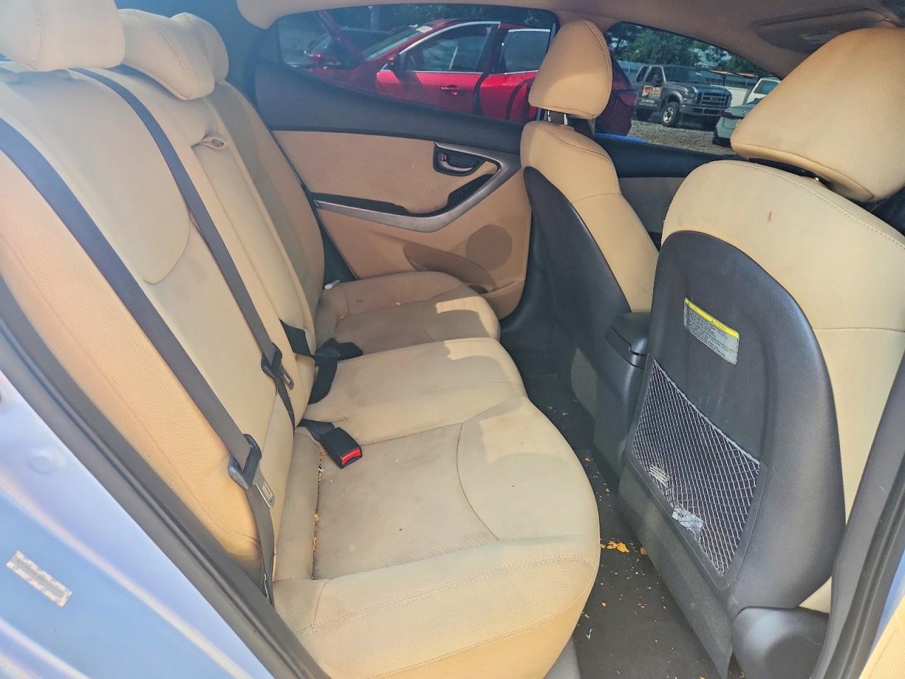 2011 Hyundai Elantra Gls Blue vin: KMHDH4AE6BU106181