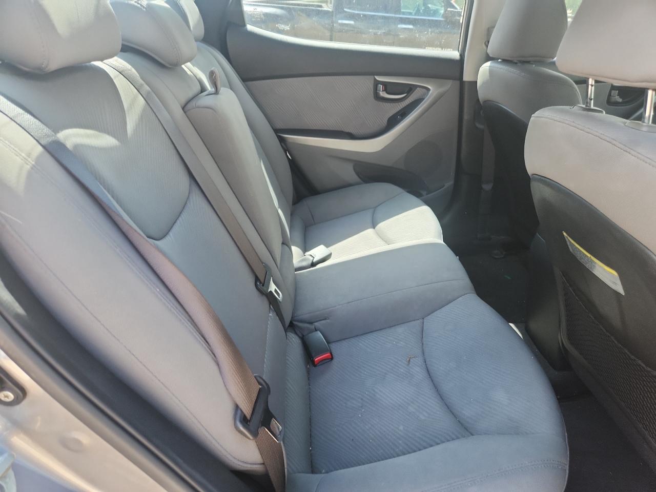 2011 Hyundai Elantra Gls Gray vin: KMHDH4AE6BU125944