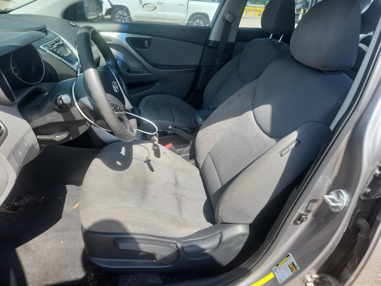 2011 Hyundai Elantra Gls Gray vin: KMHDH4AE6BU125944