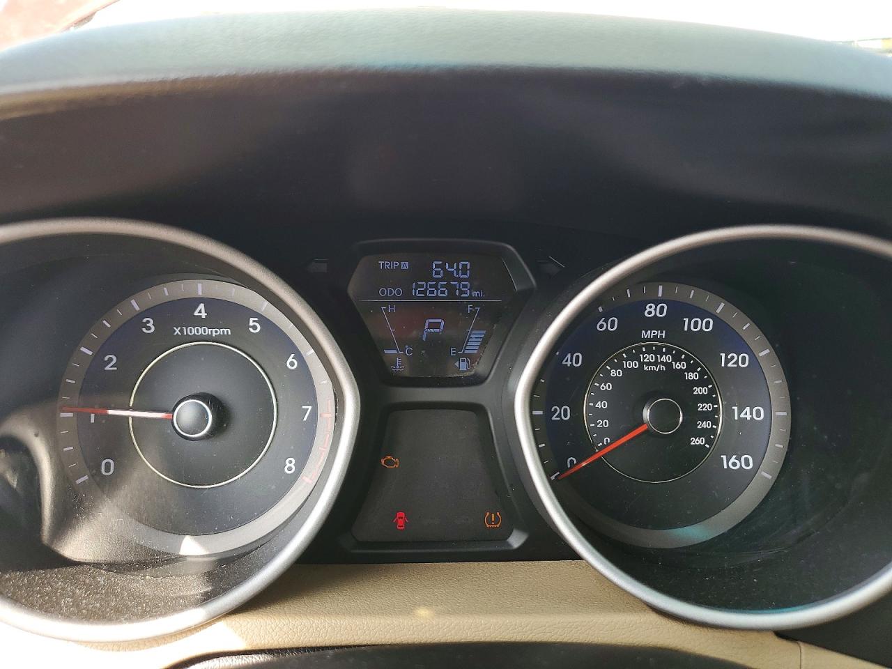 2011 Hyundai Elantra Gls Red vin: KMHDH4AE6BU132652