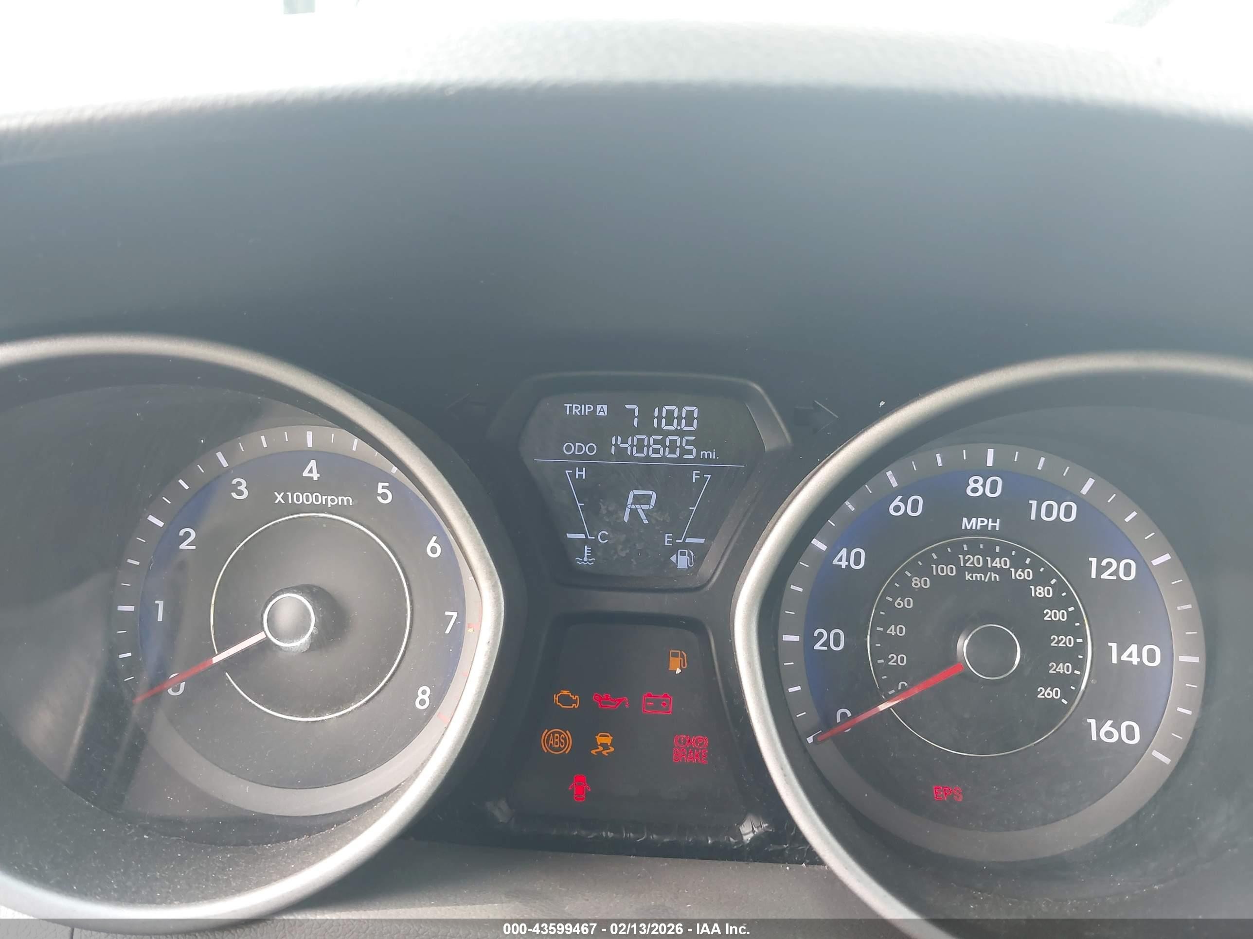 2011 Hyundai Elantra Gls (ulsan Plant) Gray vin: KMHDH4AE6BU158538