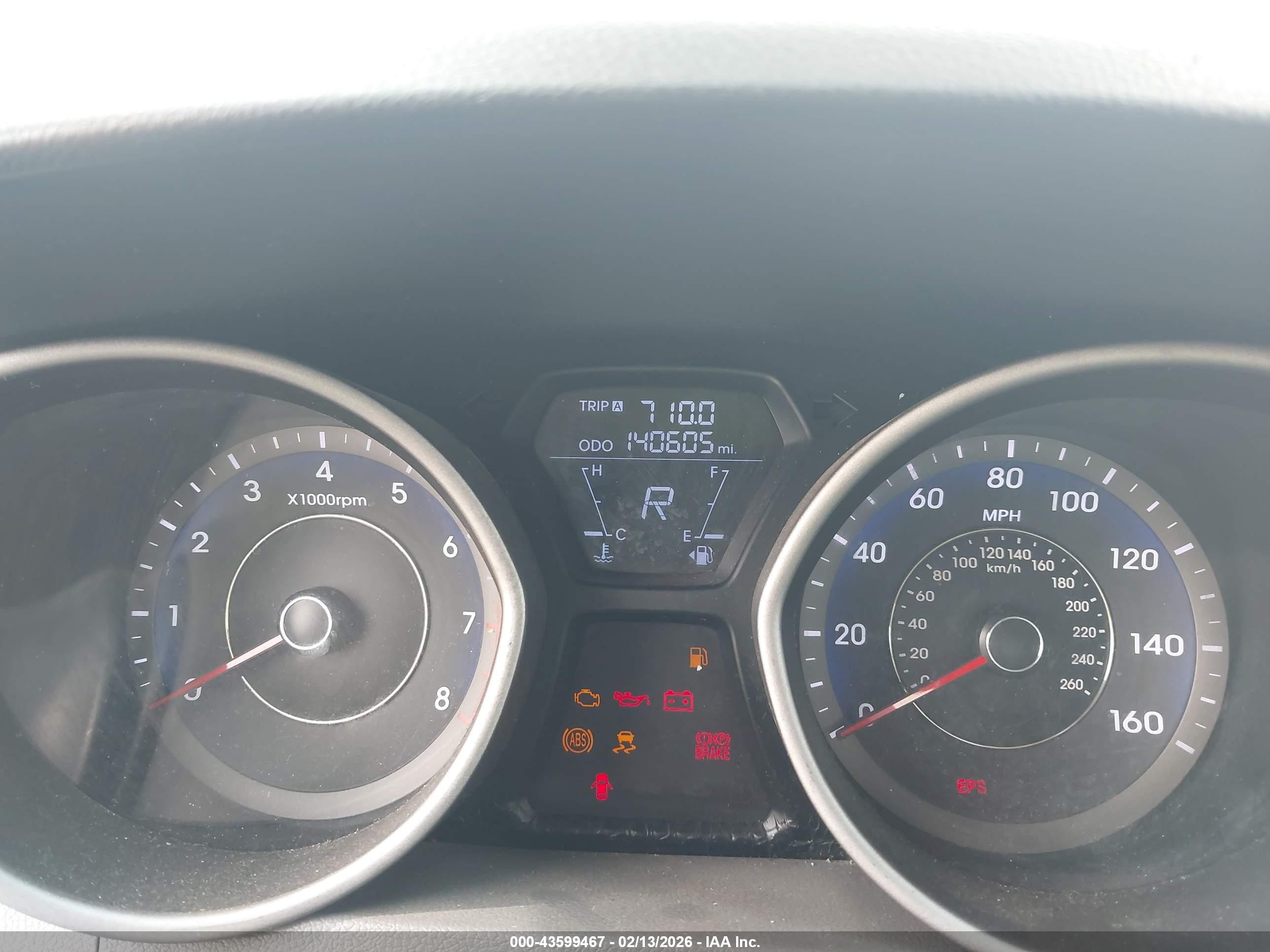 2011 Hyundai Elantra Gls (ulsan Plant) Gray vin: KMHDH4AE6BU158538