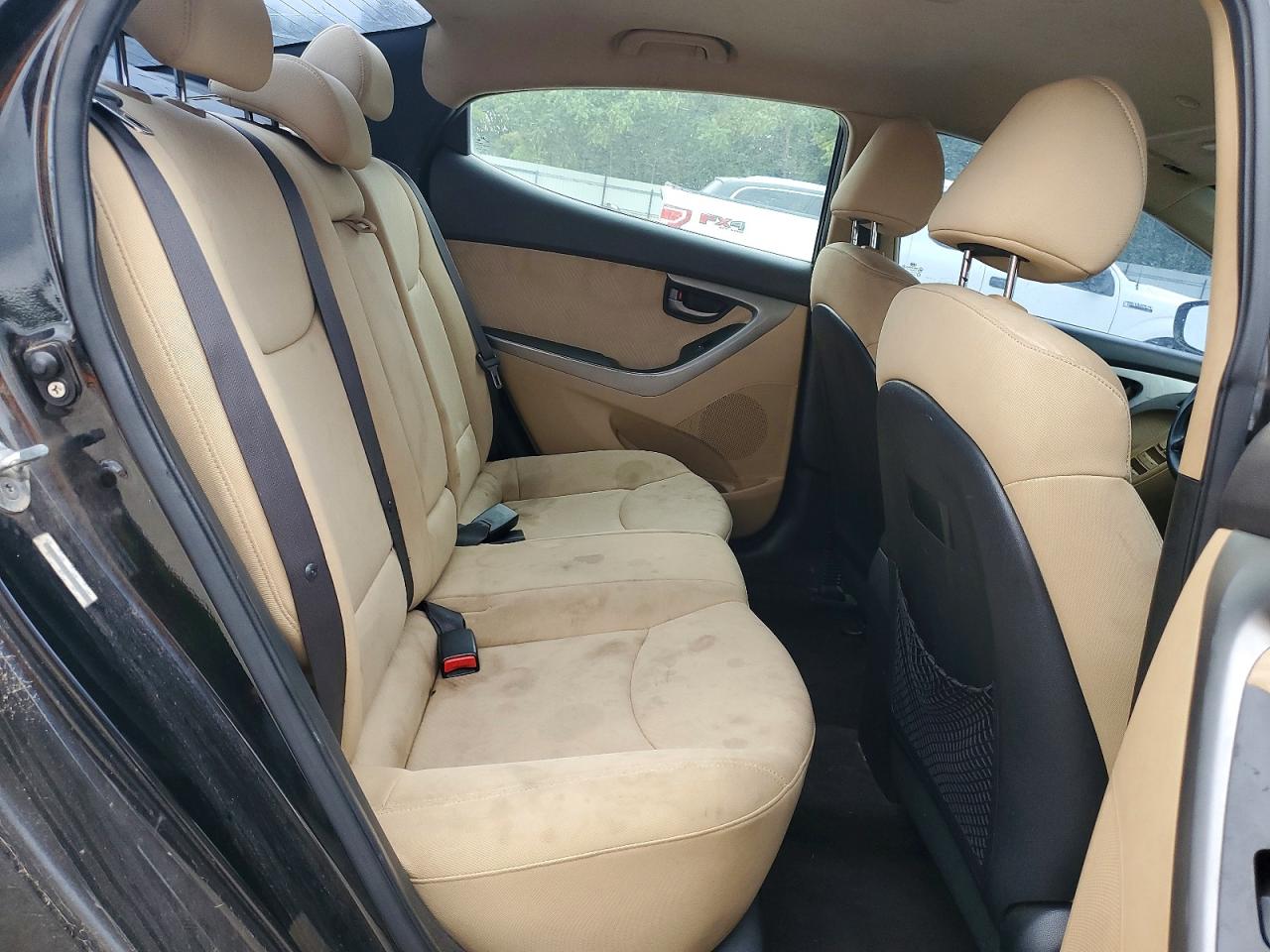 2012 Hyundai Elantra Gls Black vin: KMHDH4AE6CU176121