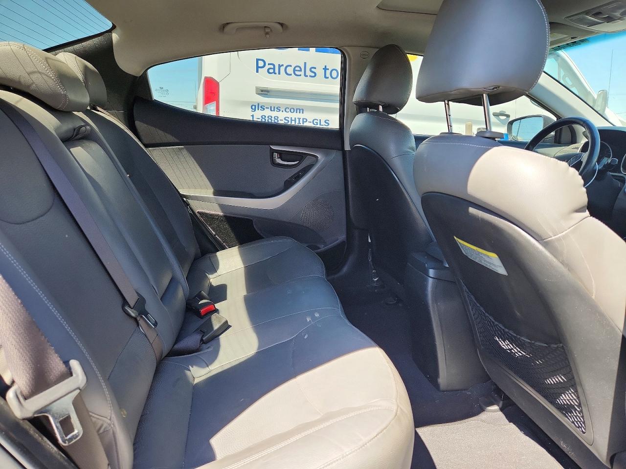 2012 Hyundai Elantra Limited Черный vin: KMHDH4AE6CU208100