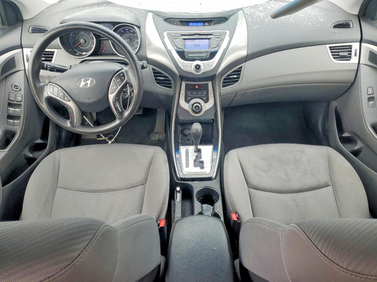 2012 Hyundai Elantra Gls Gray vin: KMHDH4AE6CU259757