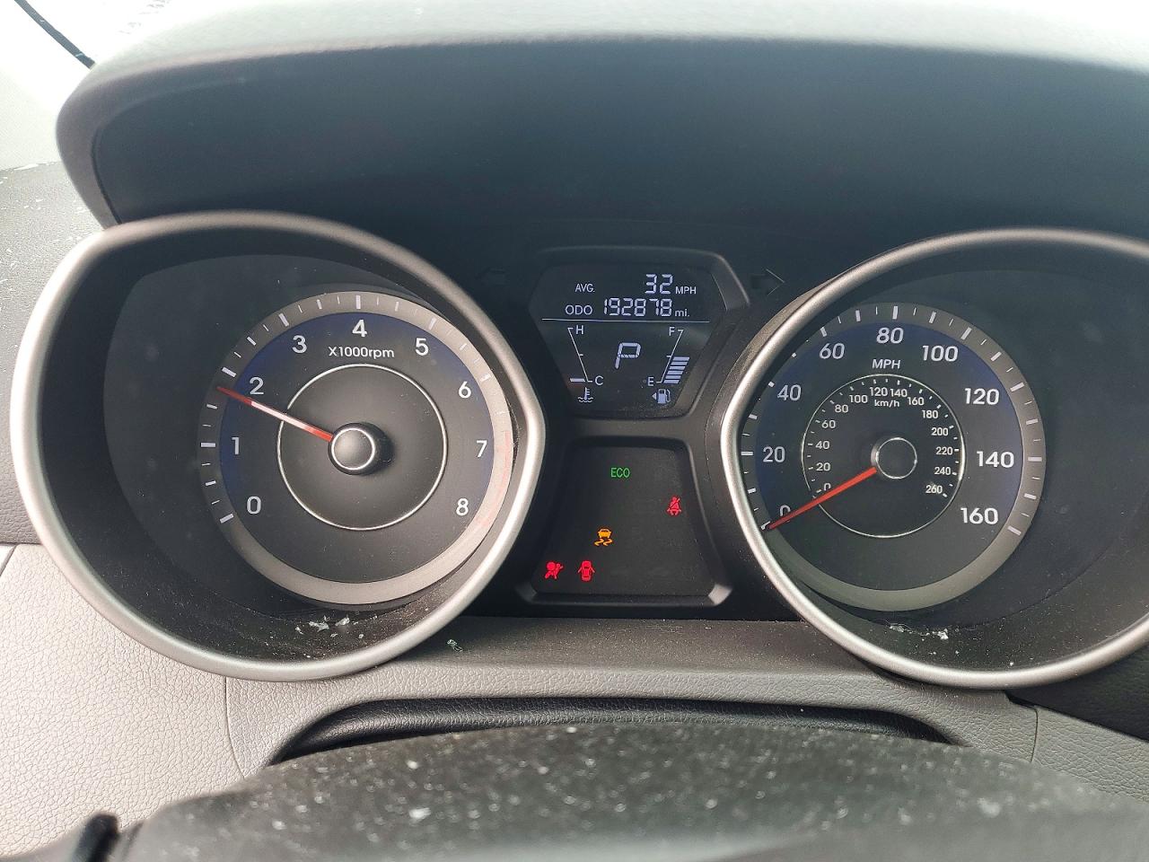 2012 Hyundai Elantra Gls Gray vin: KMHDH4AE6CU259757