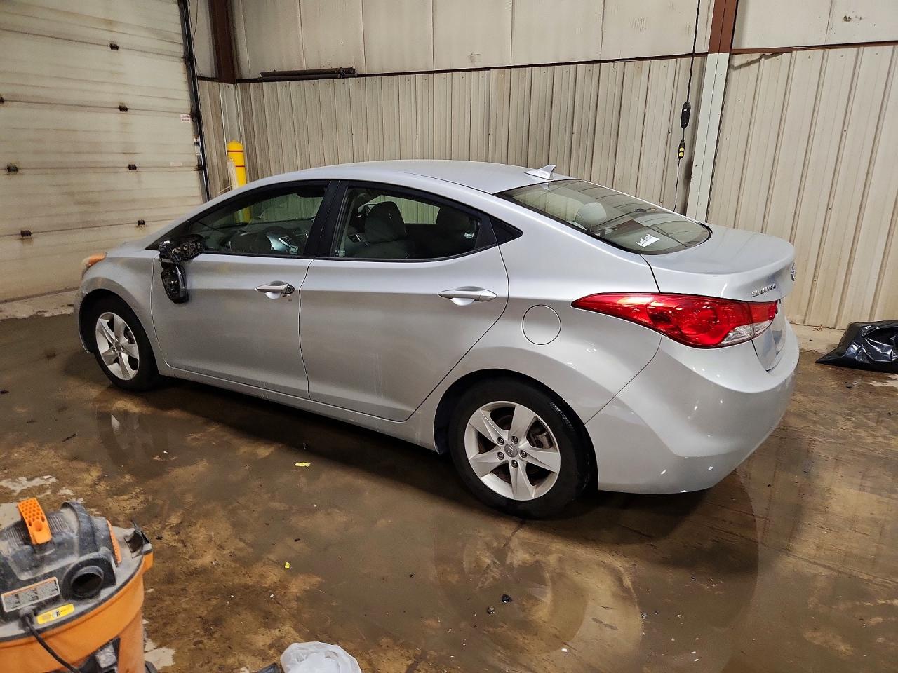 2012 Hyundai Elantra Gls Silver vin: KMHDH4AE6CU268667