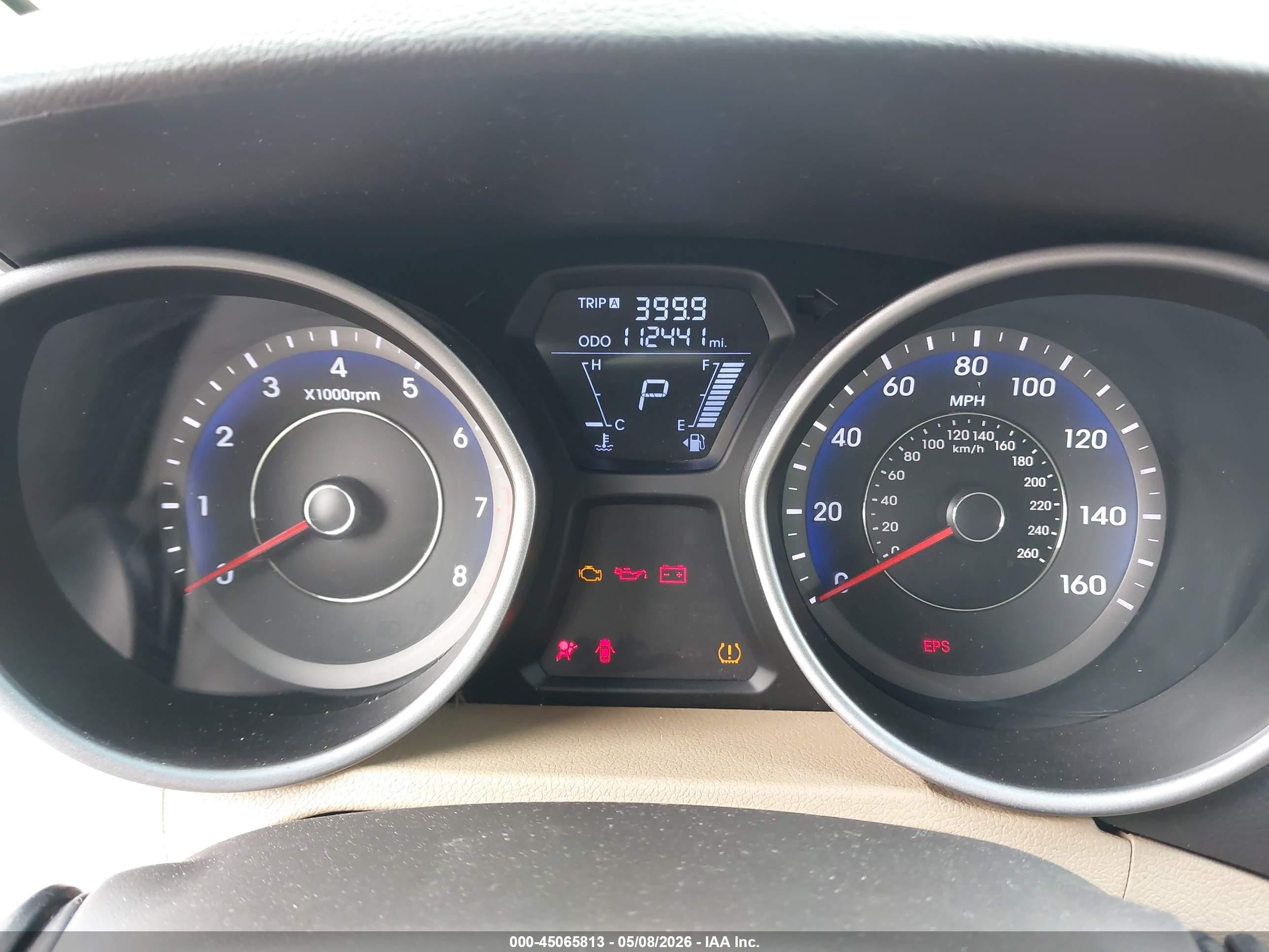 2012 Hyundai Elantra Gls (ulsan Plant) Red vin: KMHDH4AE6CU271665