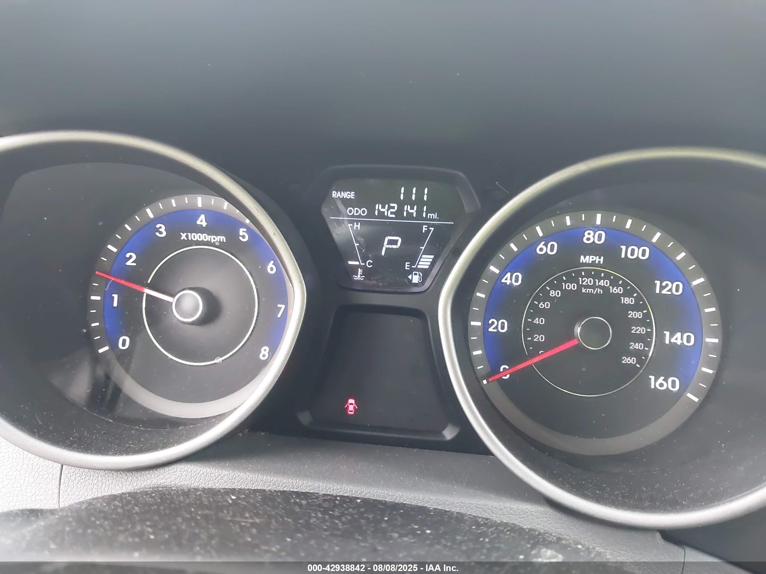 2012 Hyundai Elantra Gls (ulsan Plant) Серебряный vin: KMHDH4AE6CU281645