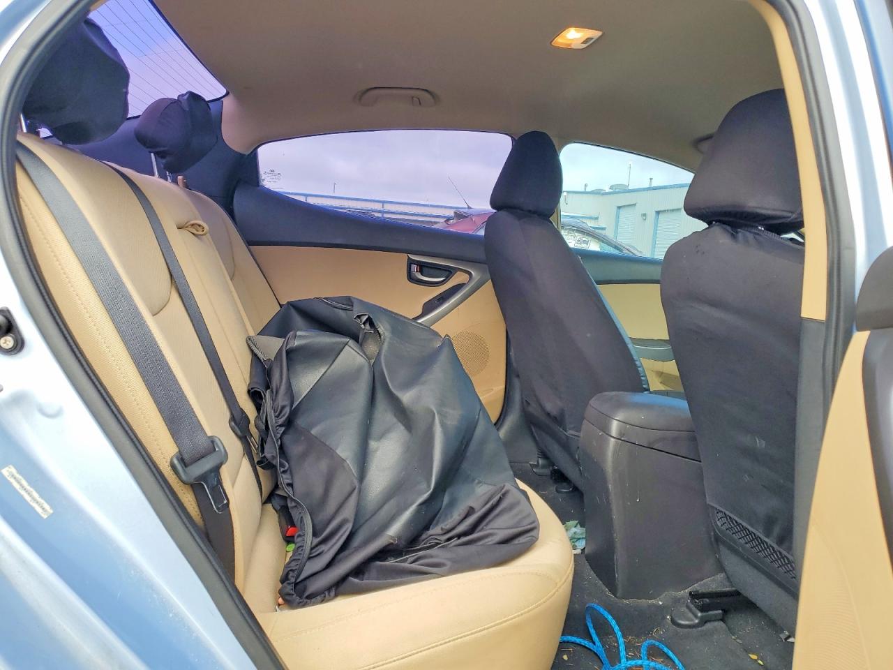 2012 Hyundai Elantra Gls Blue vin: KMHDH4AE6CU291382