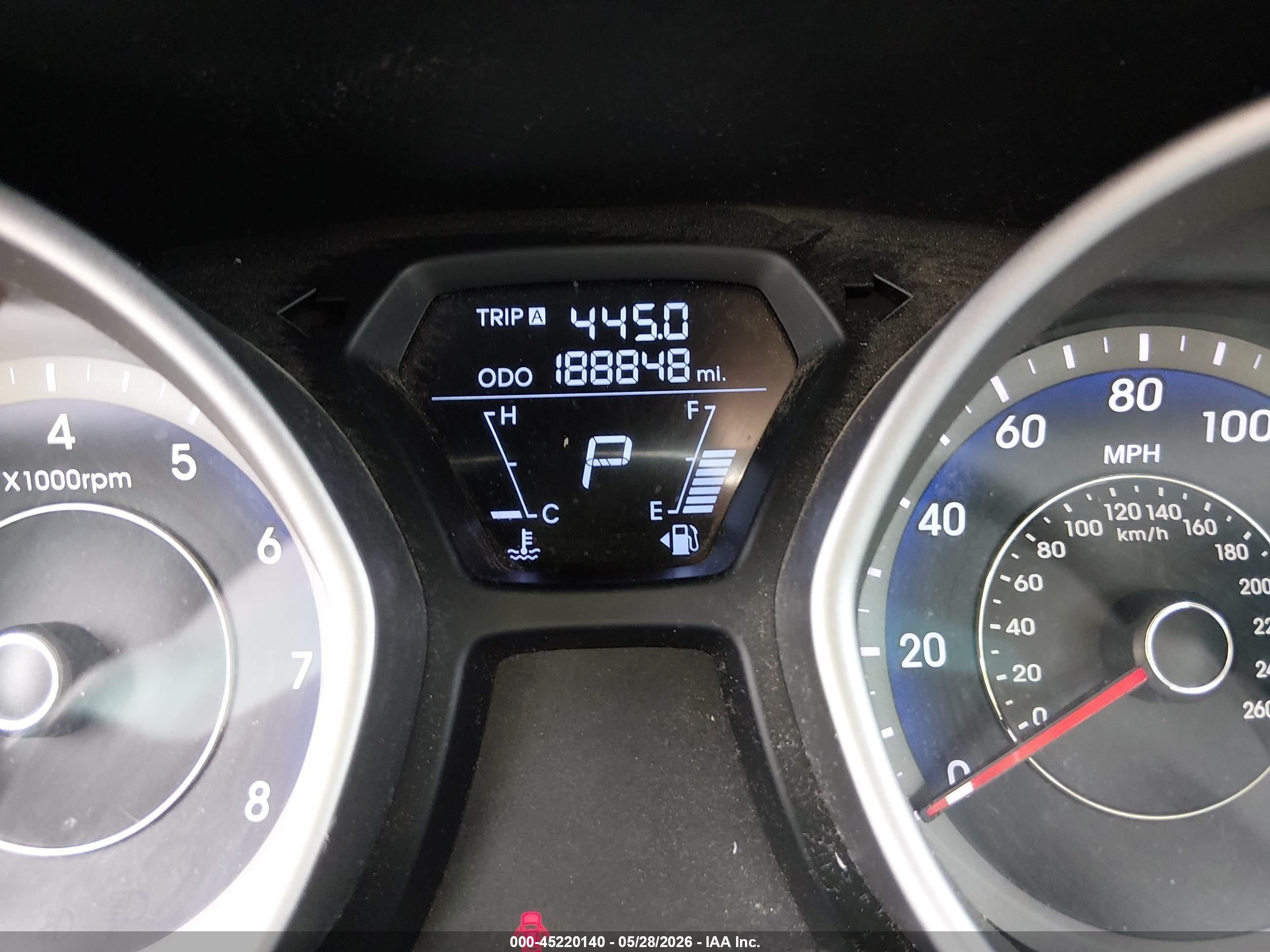2012 Hyundai Elantra Gls (ulsan Plant) Black vin: KMHDH4AE6CU313901