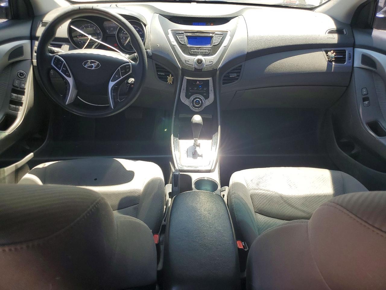 2012 Hyundai Elantra Gls Silver vin: KMHDH4AE6CU322579