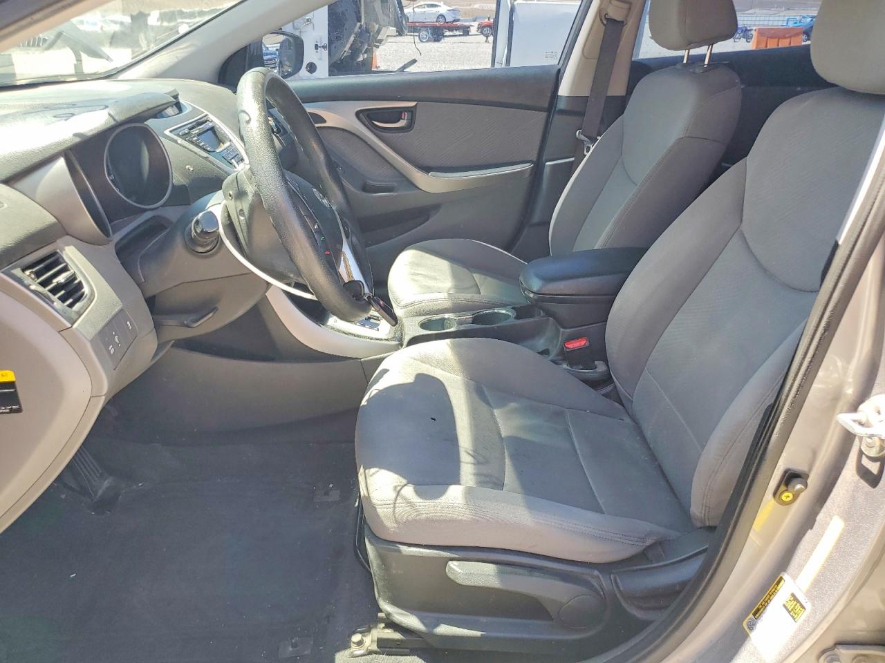 2012 Hyundai Elantra Gls Silver vin: KMHDH4AE6CU322579