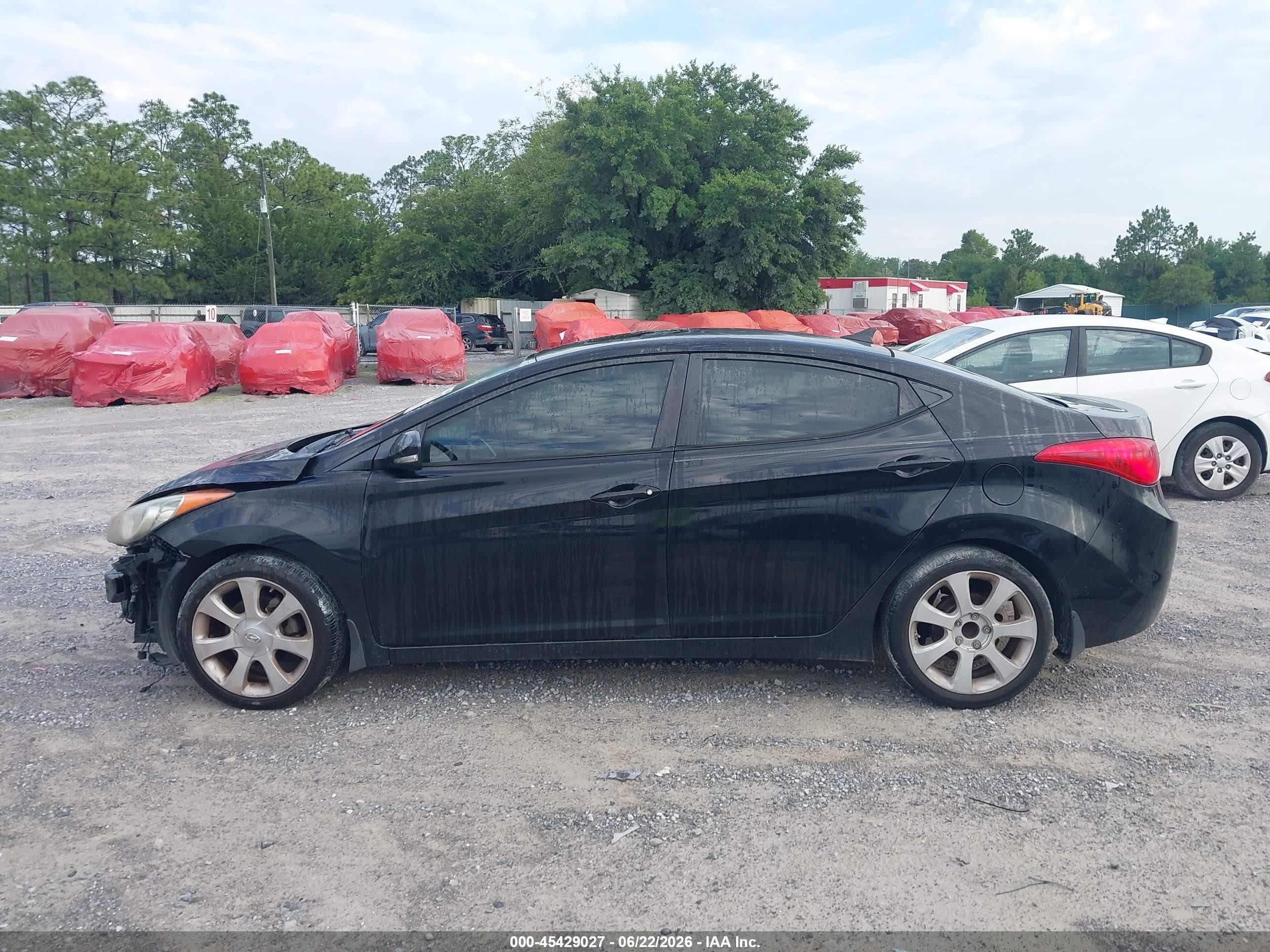 2012 Hyundai Elantra Limited (ulsan Plant) Black vin: KMHDH4AE6CU325997