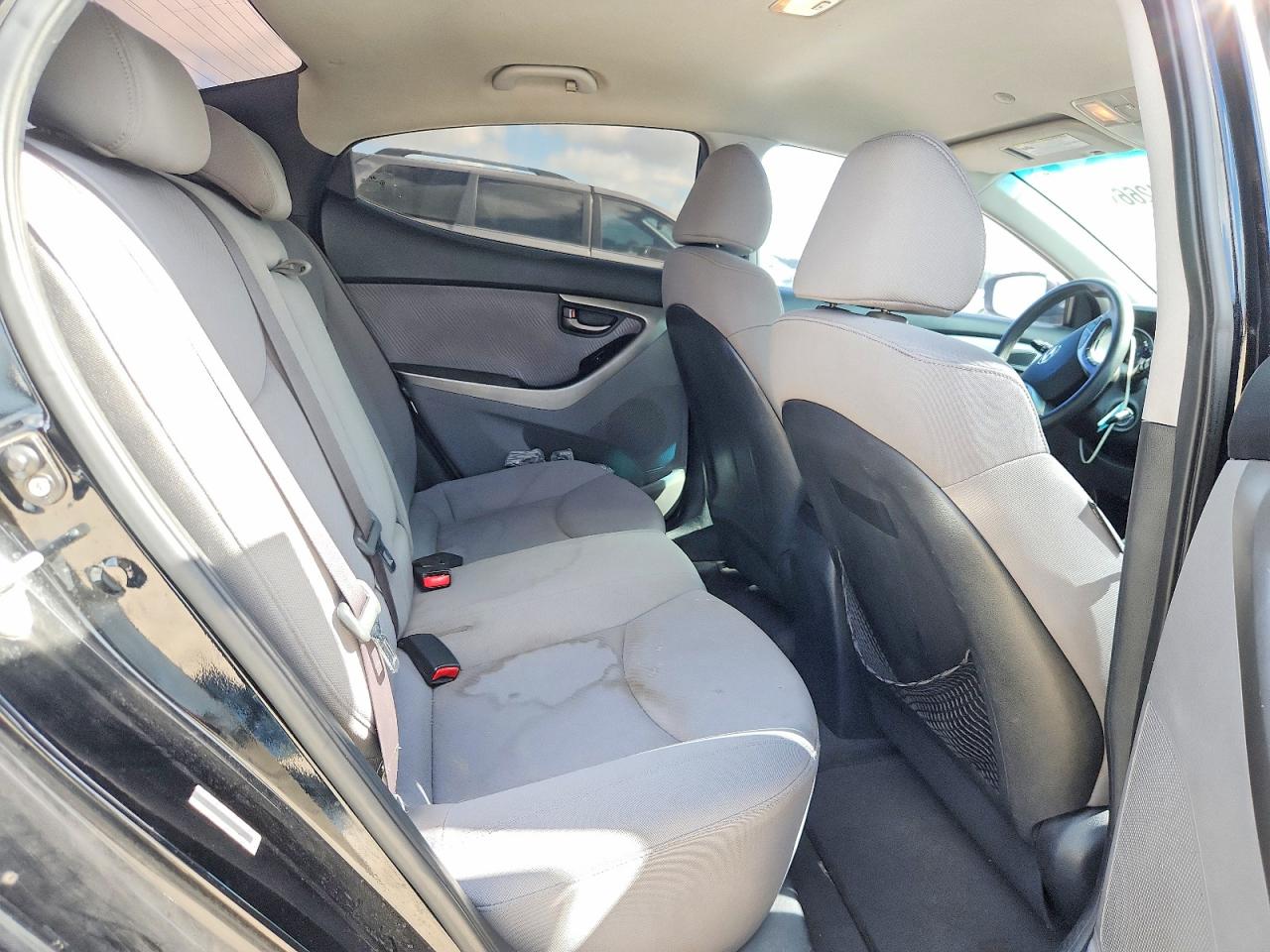 2012 Hyundai Elantra Gls Black vin: KMHDH4AE6CU341245