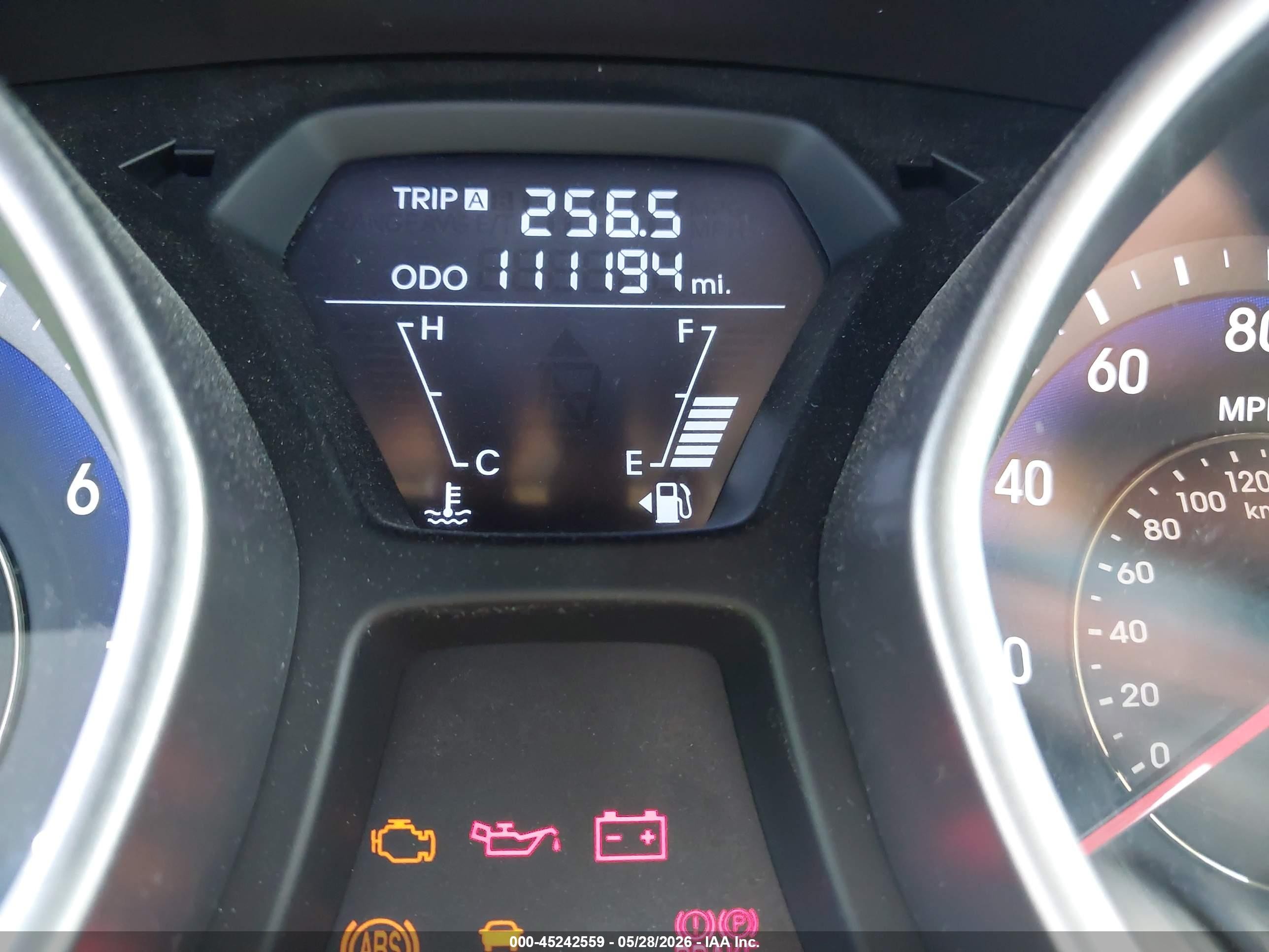 2012 Hyundai Elantra Gls (ulsan Plant) Light Blue vin: KMHDH4AE6CU376772
