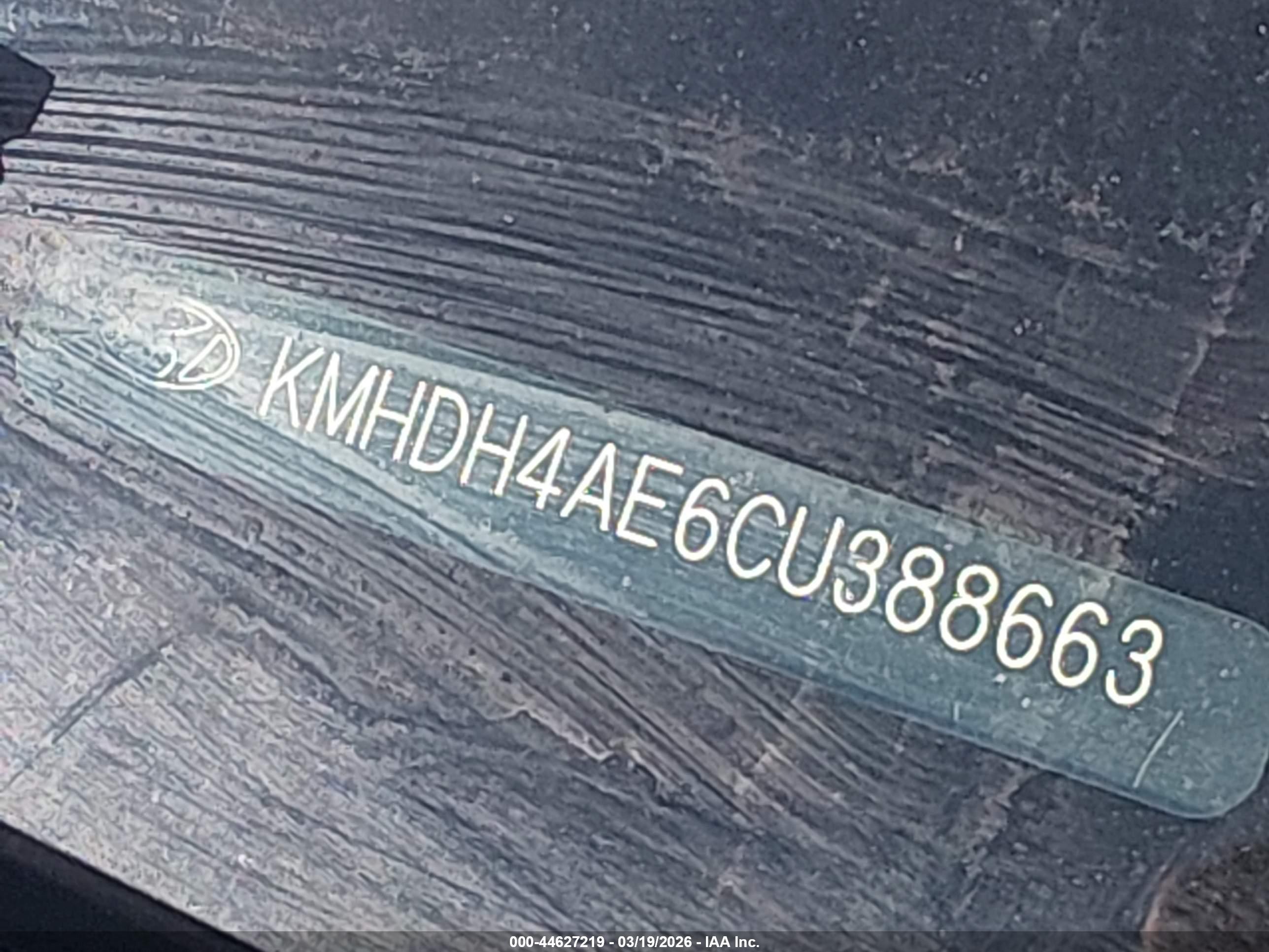 2012 Hyundai Elantra Gls (ulsan Plant) Серый vin: KMHDH4AE6CU388663