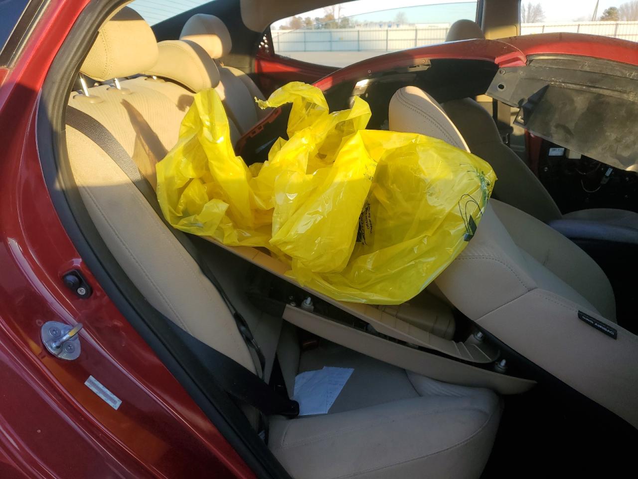 2012 Hyundai Elantra Gls Red vin: KMHDH4AE6CU410015