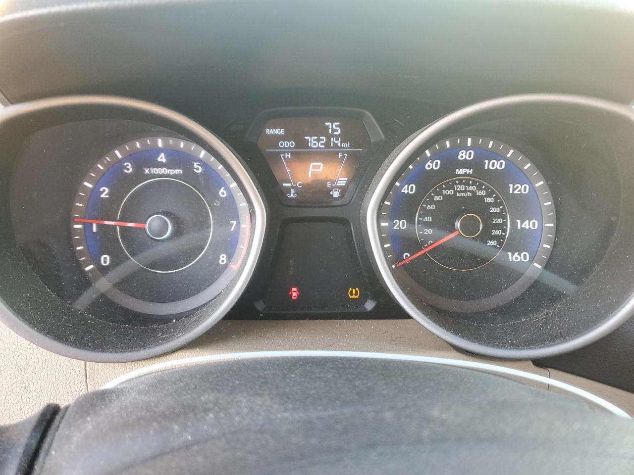 2012 Hyundai Elantra Gls Red vin: KMHDH4AE6CU410015